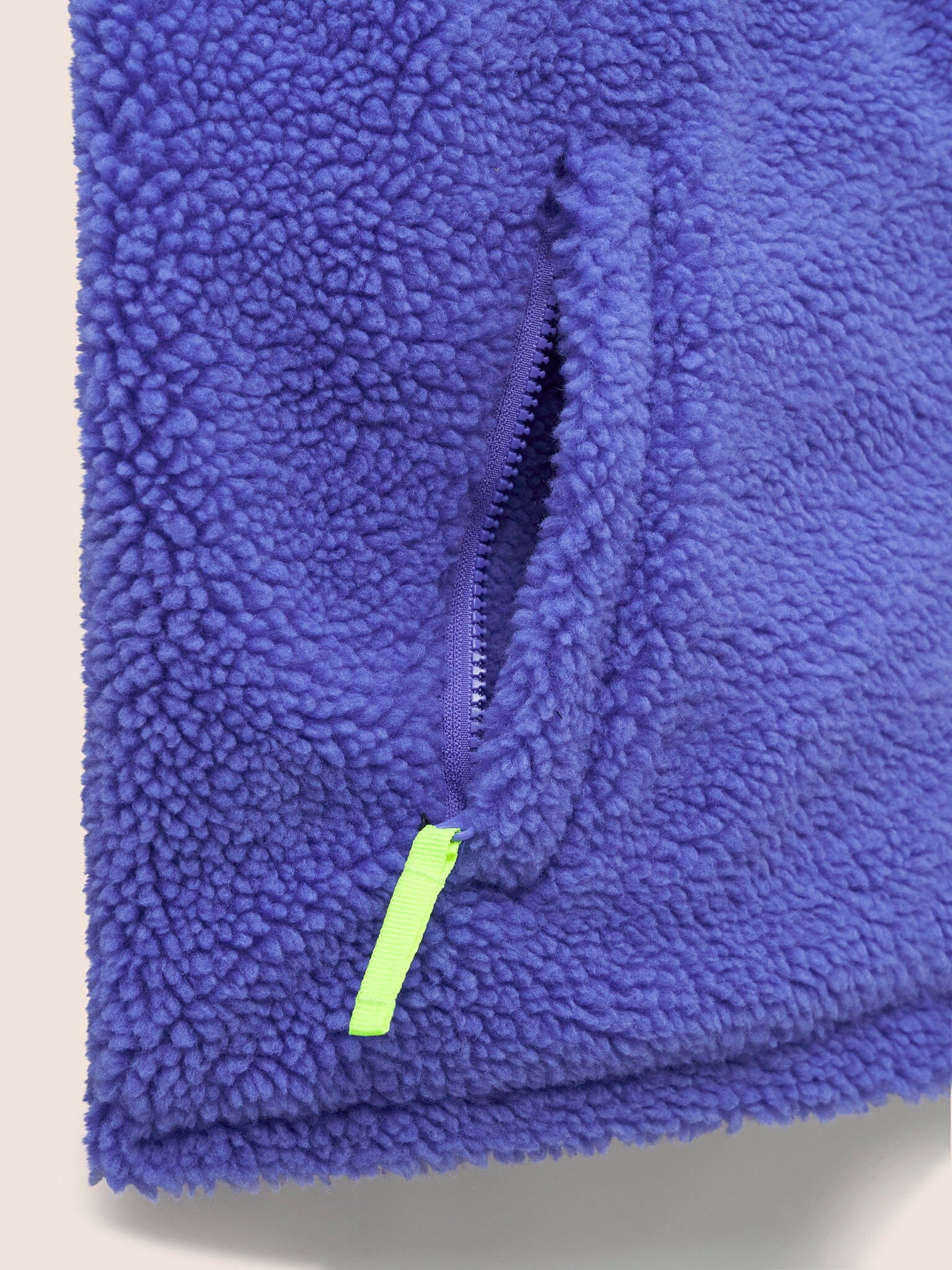 Blue Harlem Fleece Gilet Layering- Gandys