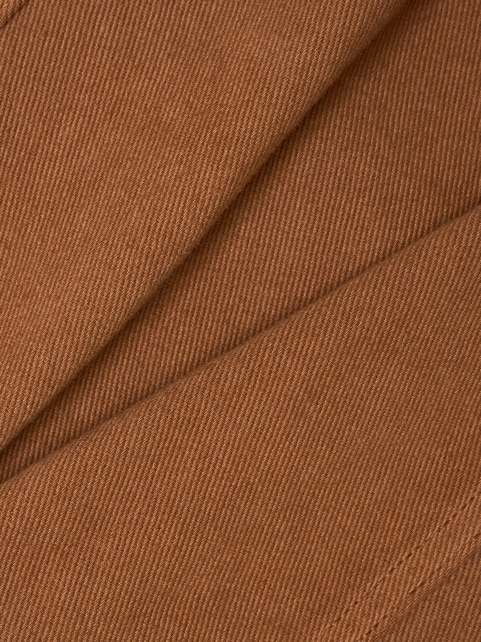 Brecon Cotton Patch Chore Jacket in Orange Outerwear- Gandys