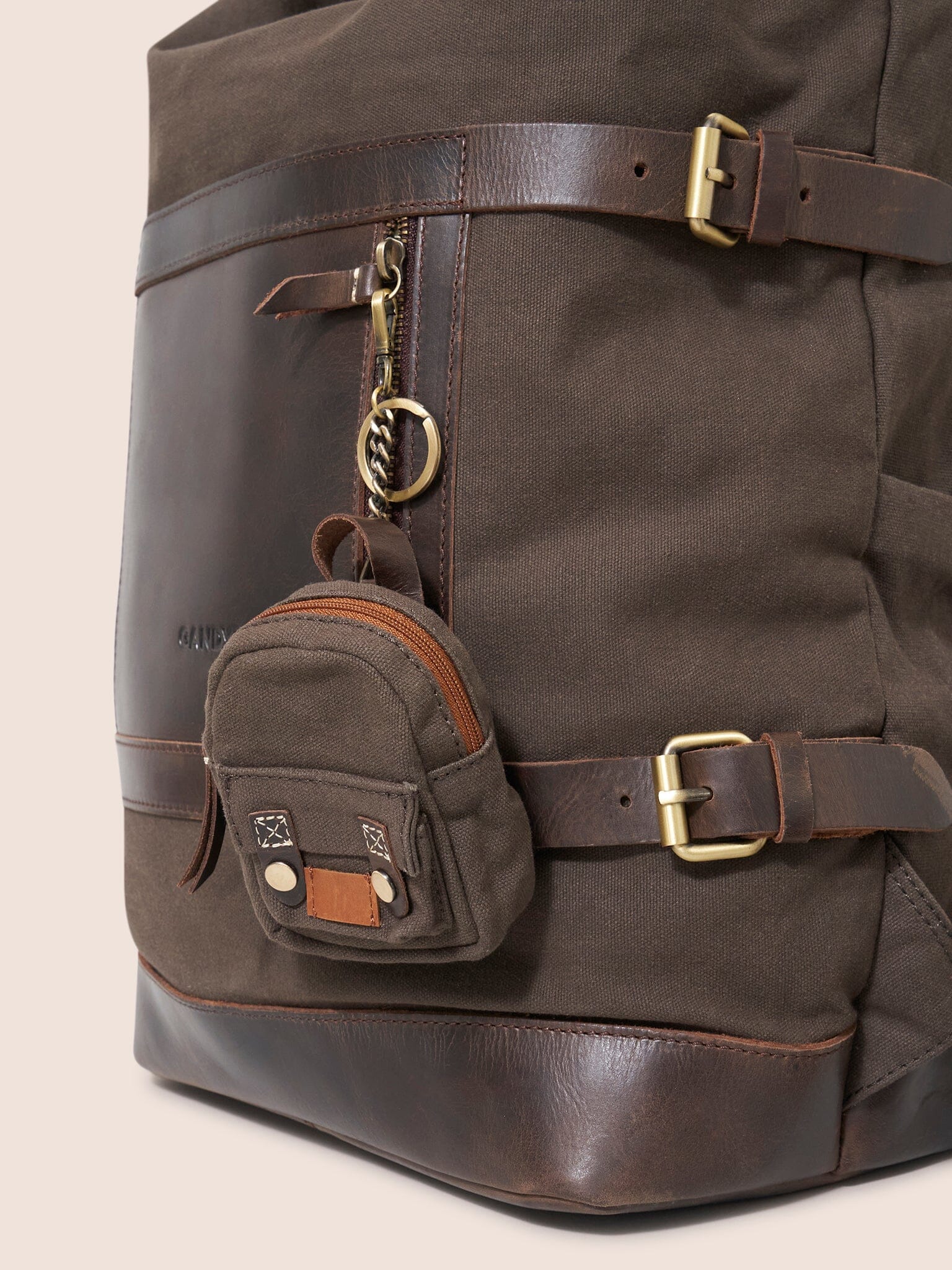 Brown Bali Keyring Accessories- Gandys