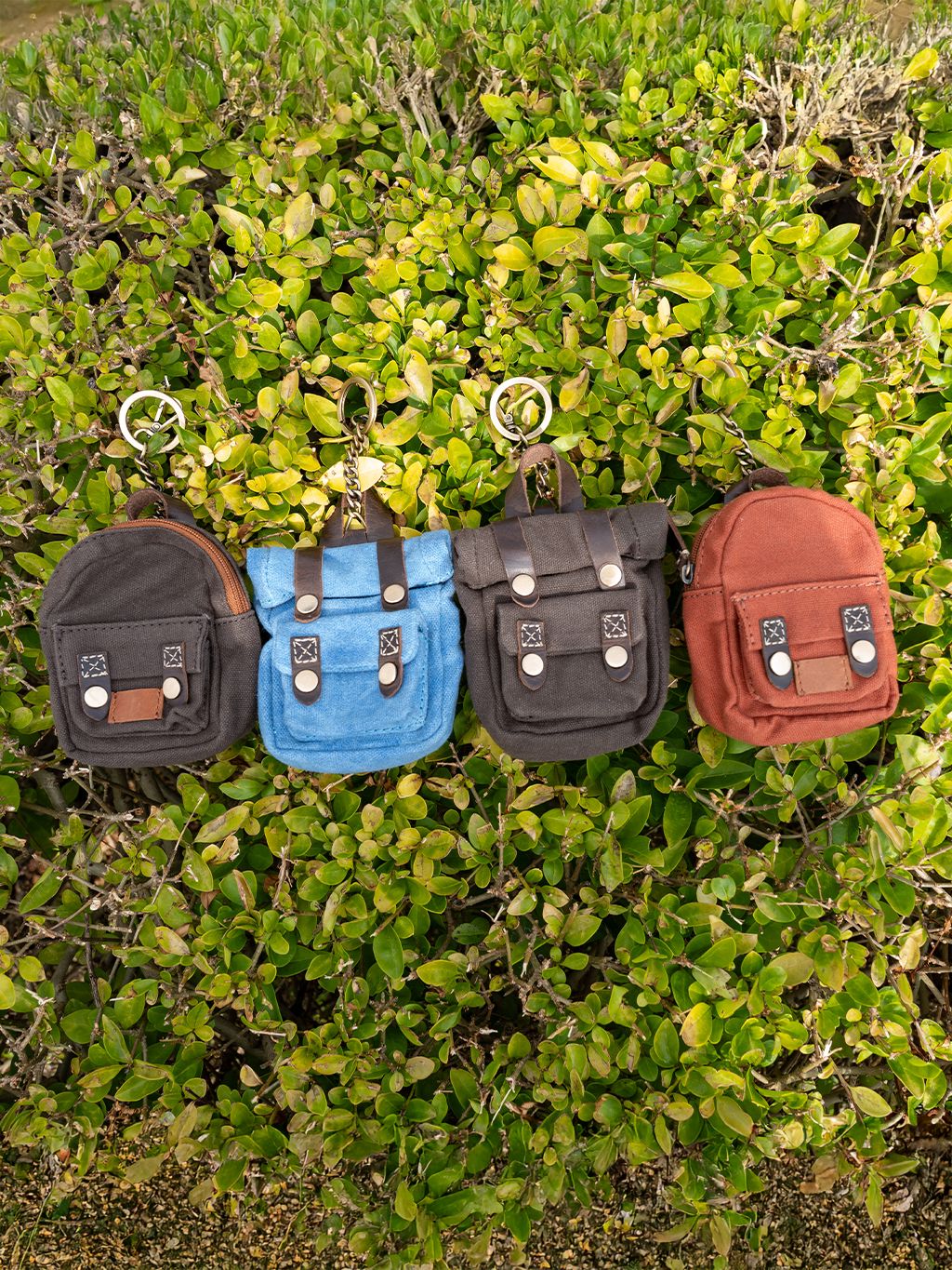 Brown Bali Keyring Accessories- Gandys