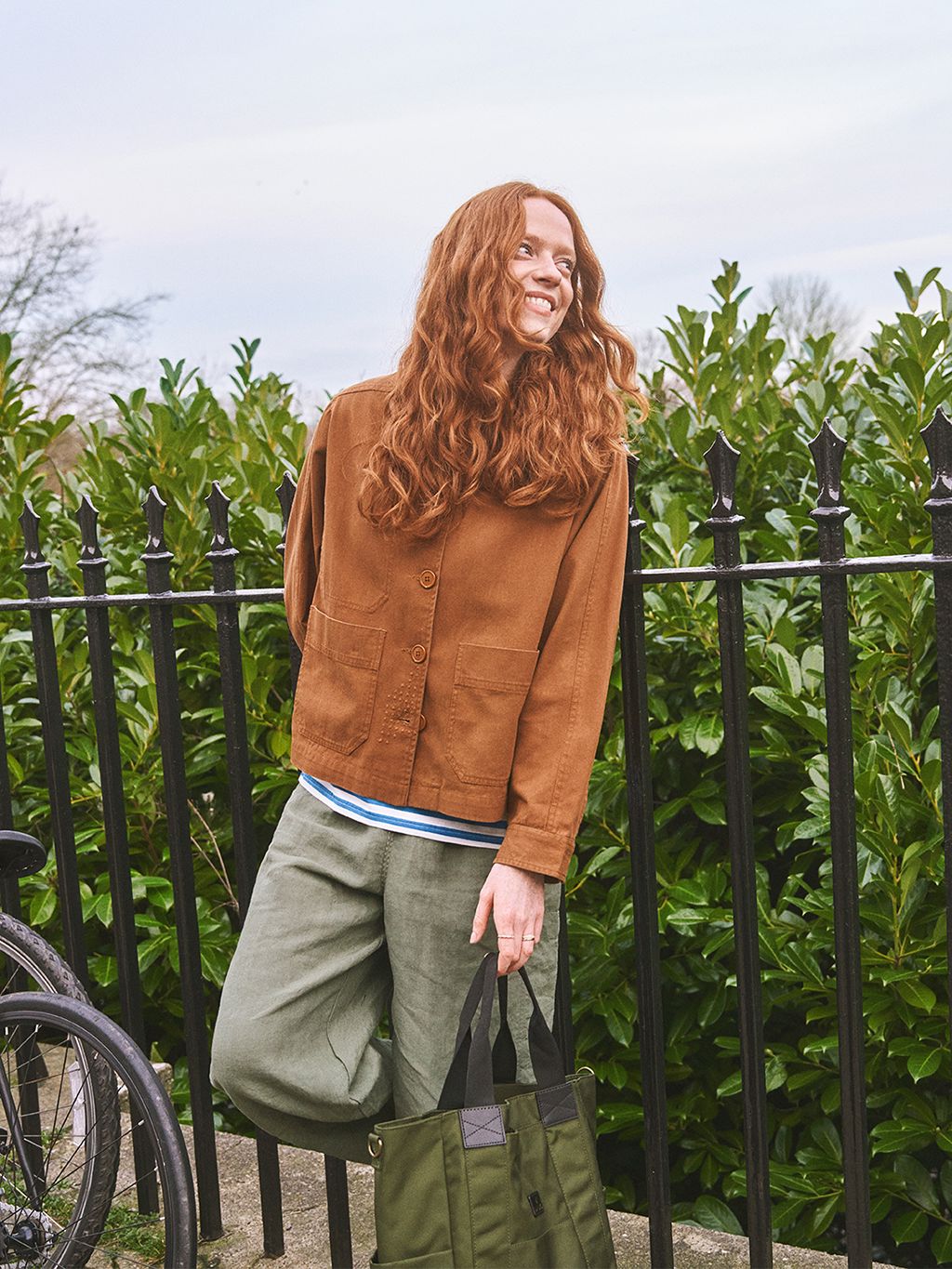 Brown Sugar Colwell Jacket Layering- Gandys
