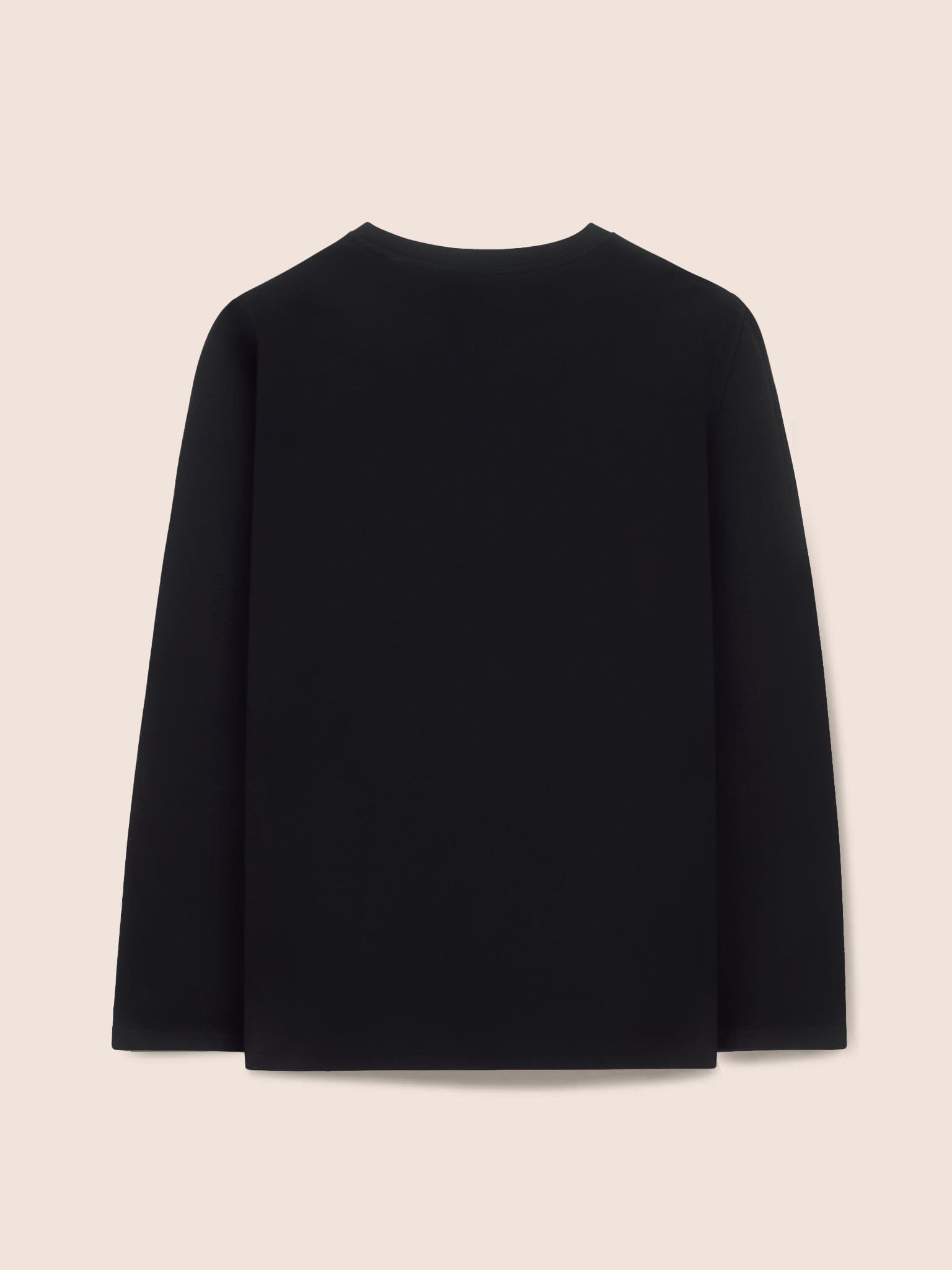 Camping Long Sleeve T-Shirt in Black T-Shirts- Gandys