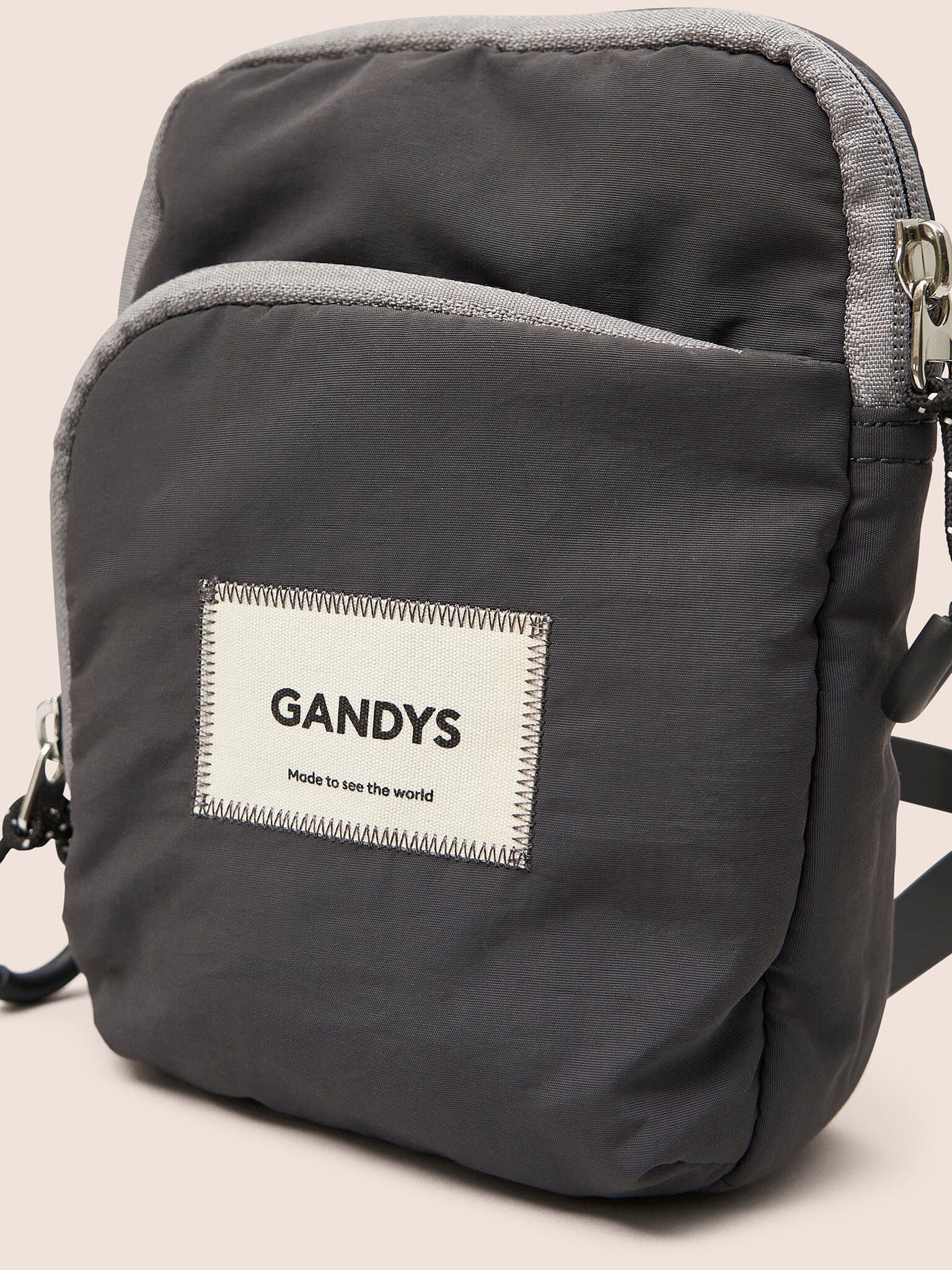 Charcoal Bello Small Crossbody Bag Bags- Gandys