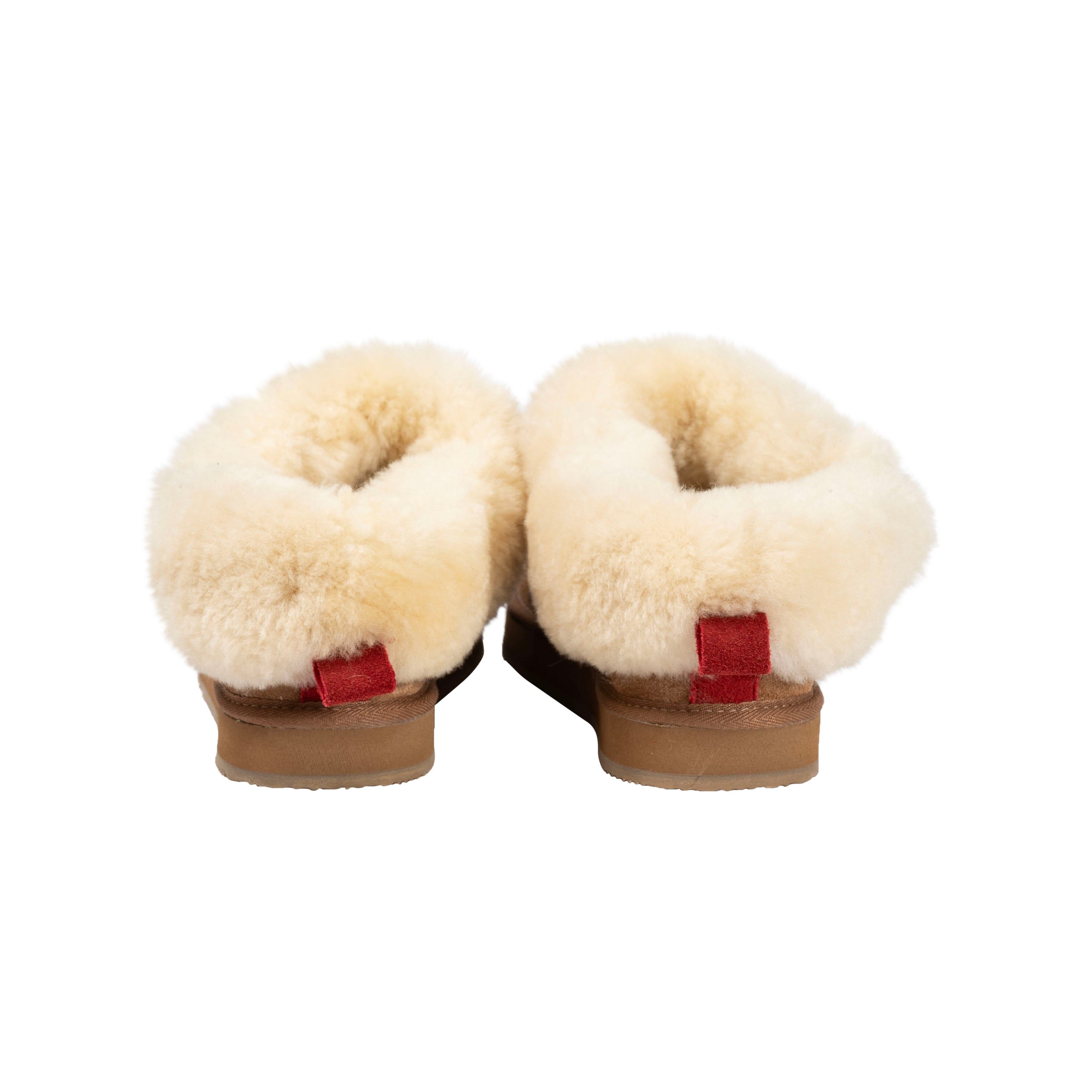 Chestnut Shepherd of Sweden Alaska Outdoor Slipper Footwear- Gandys