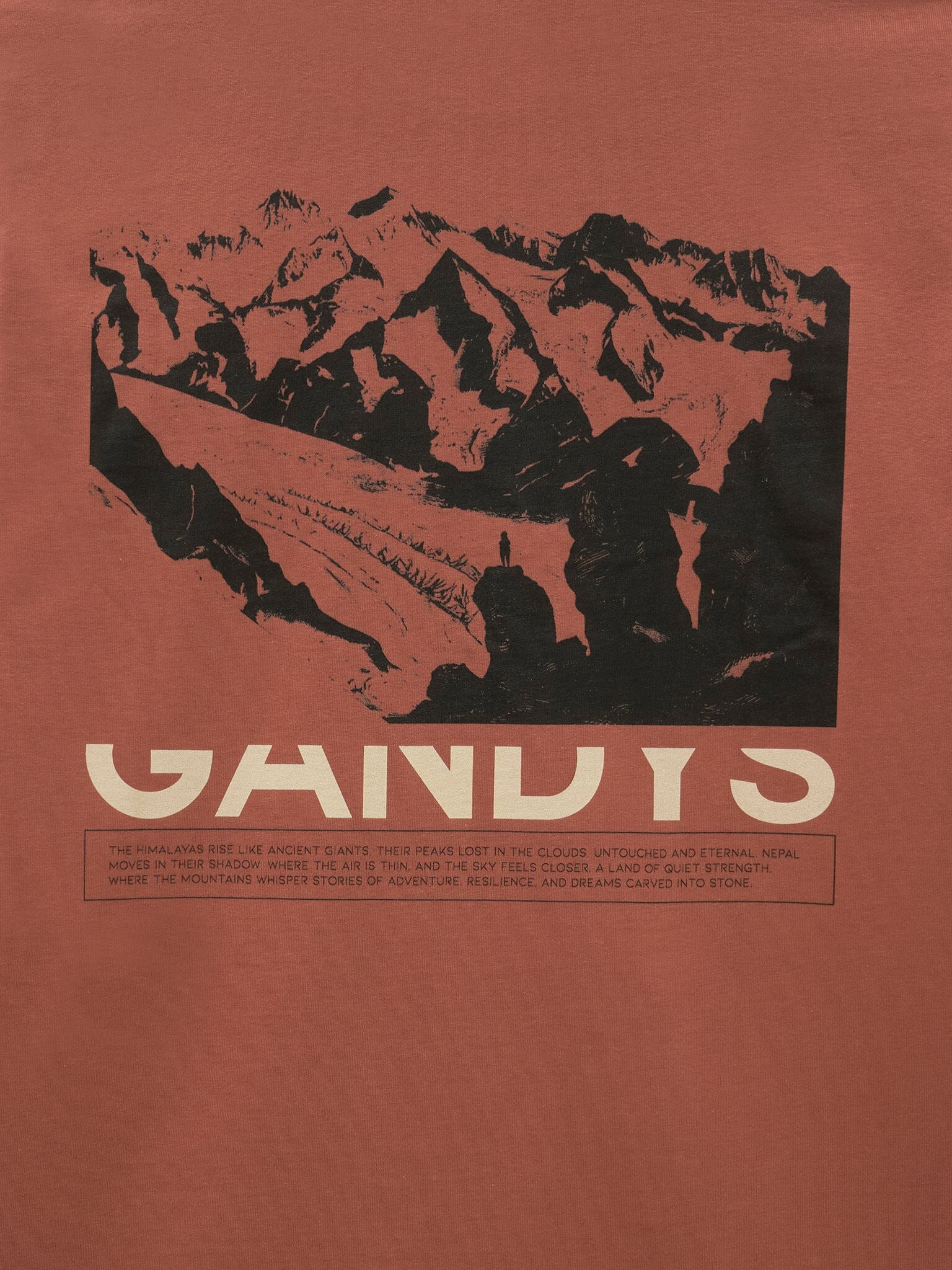 Clay Himalaya T-Shirt T-Shirts- Gandys