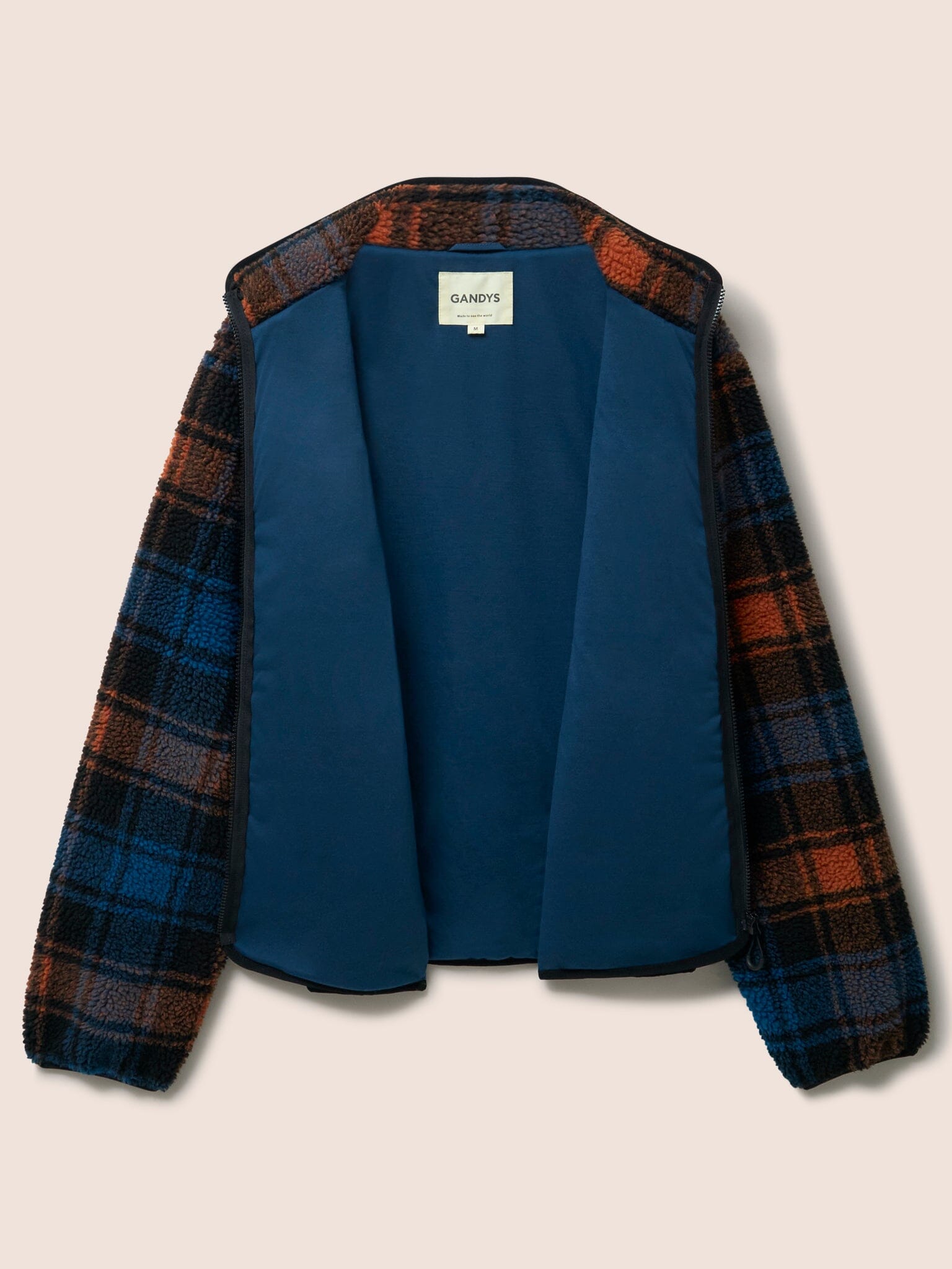 Cooper Recycled Fleece Front Printed Jacket Layering- Gandys