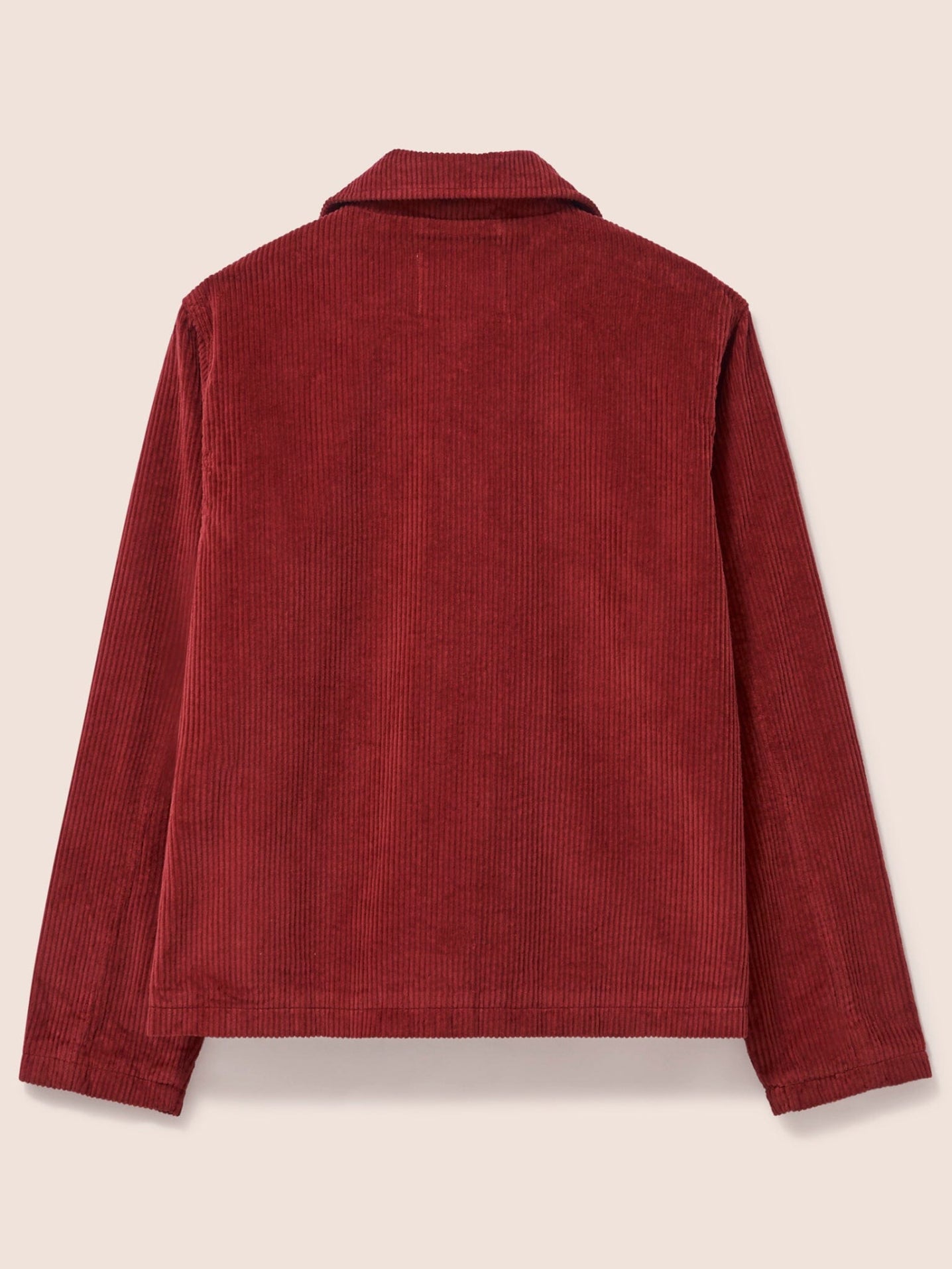 Corduroy Jacket in Red Outerwear- Gandys