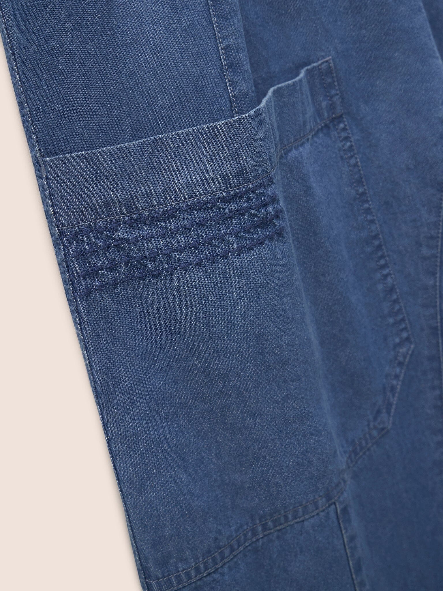 Denim Steephill Dungaree Bottoms- Gandys