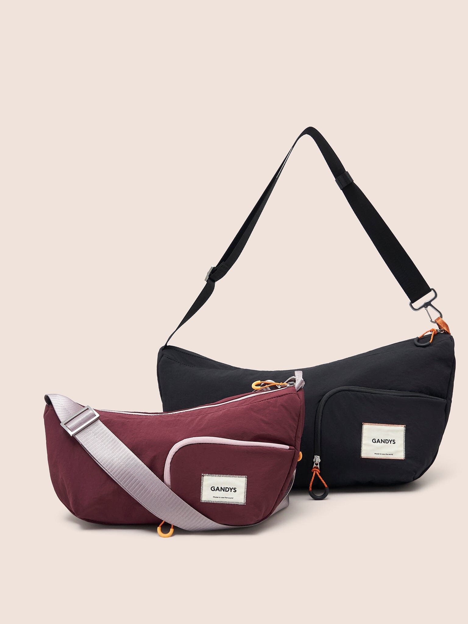 Ecuador XL Recycled Nylon Lightweight Sling Bag Bags- Gandys