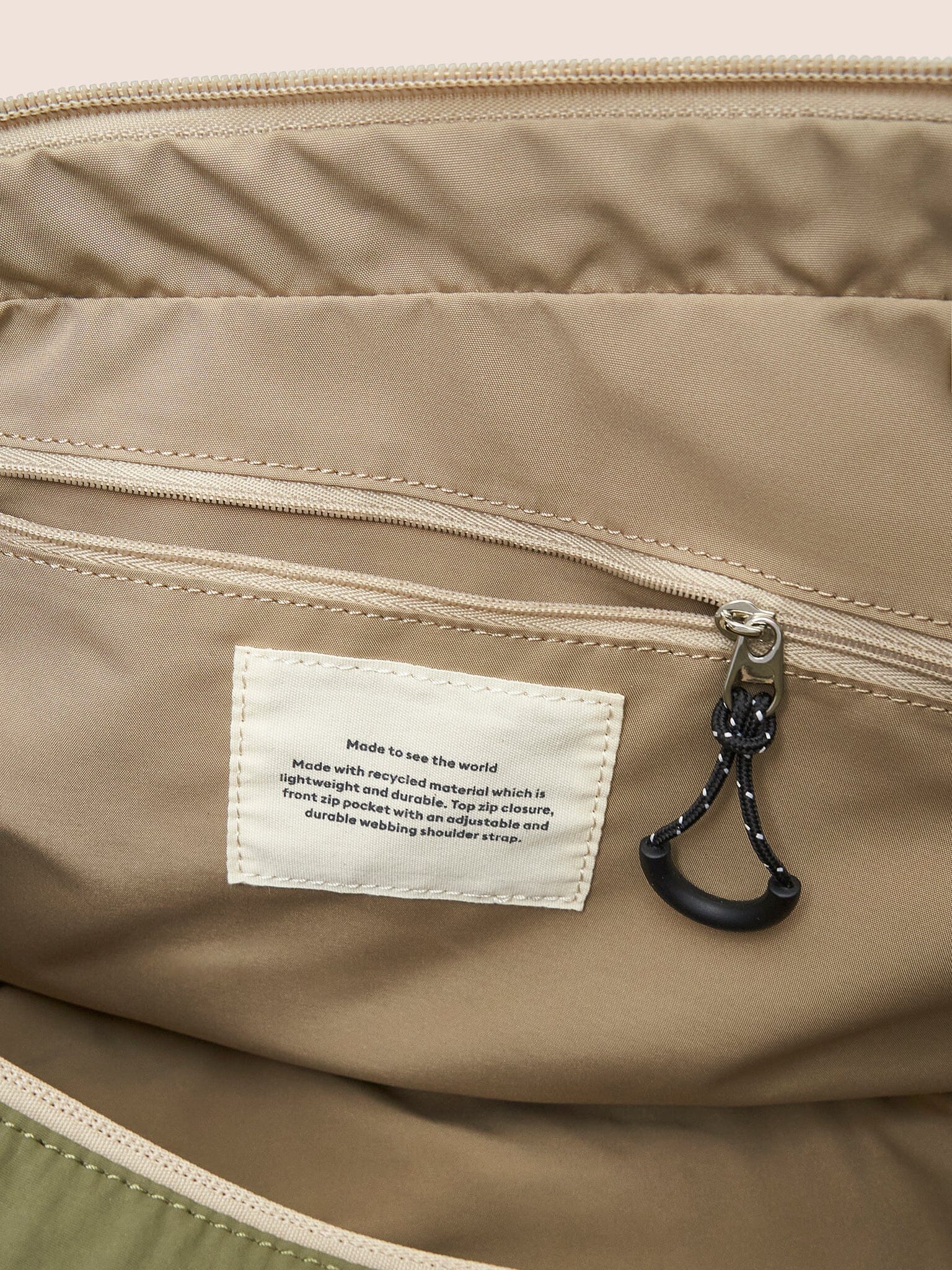Ecuador XL Recycled Nylon Lightweight Sling Bag Bags- Gandys