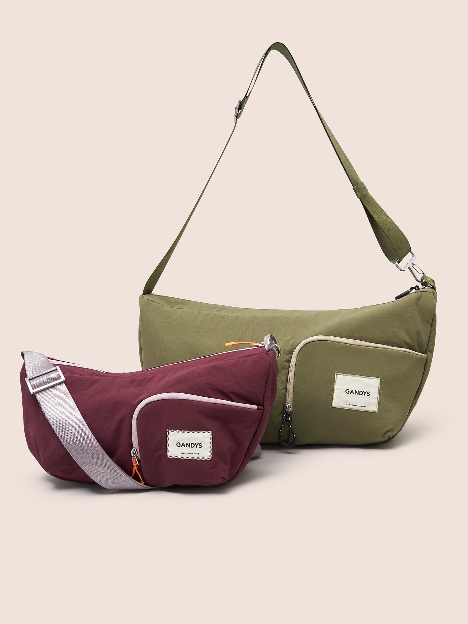Ecuador XL Recycled Nylon Lightweight Sling Bag Bags- Gandys