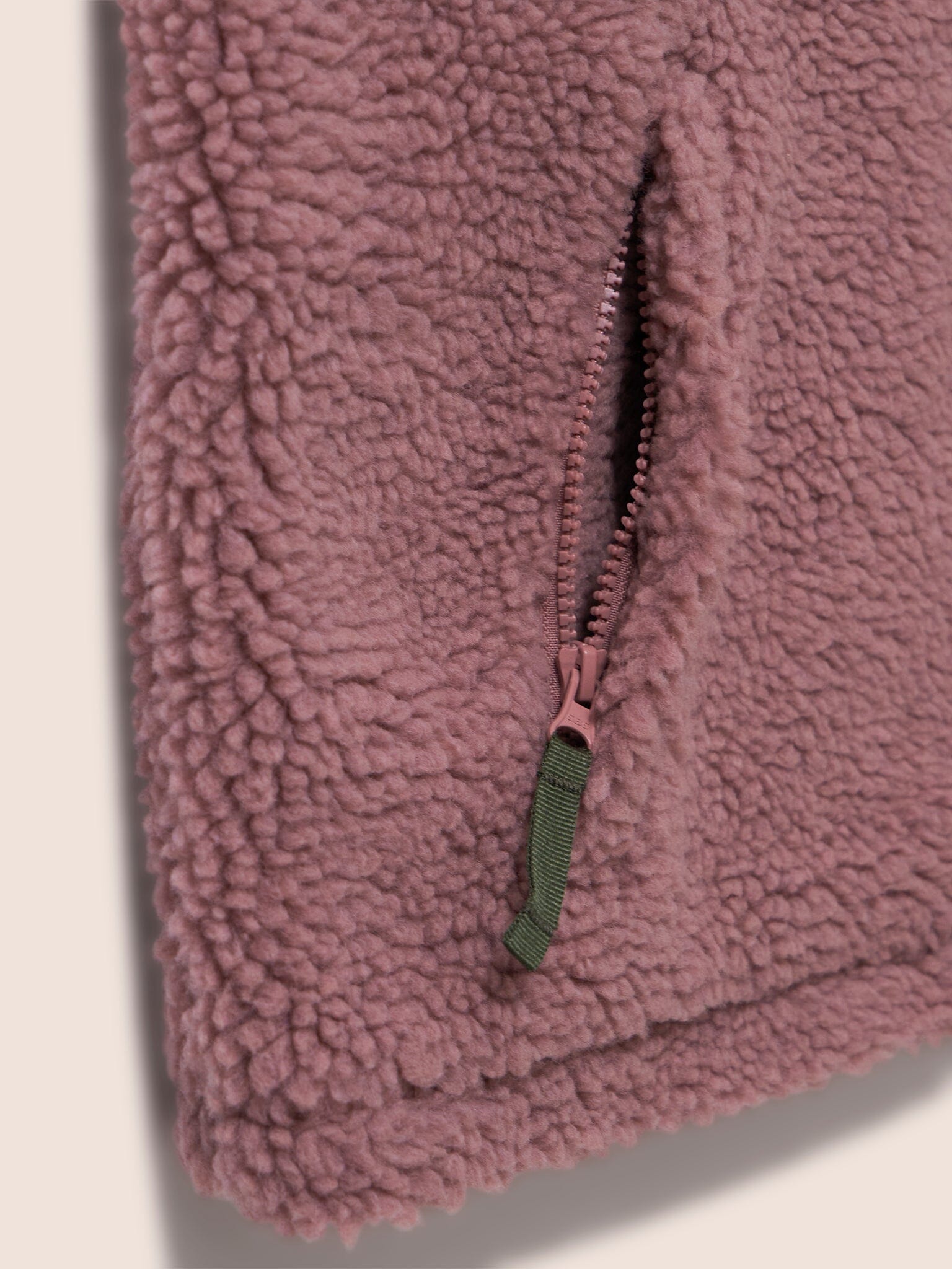Fleece Gilet in Pink Layering- Gandys