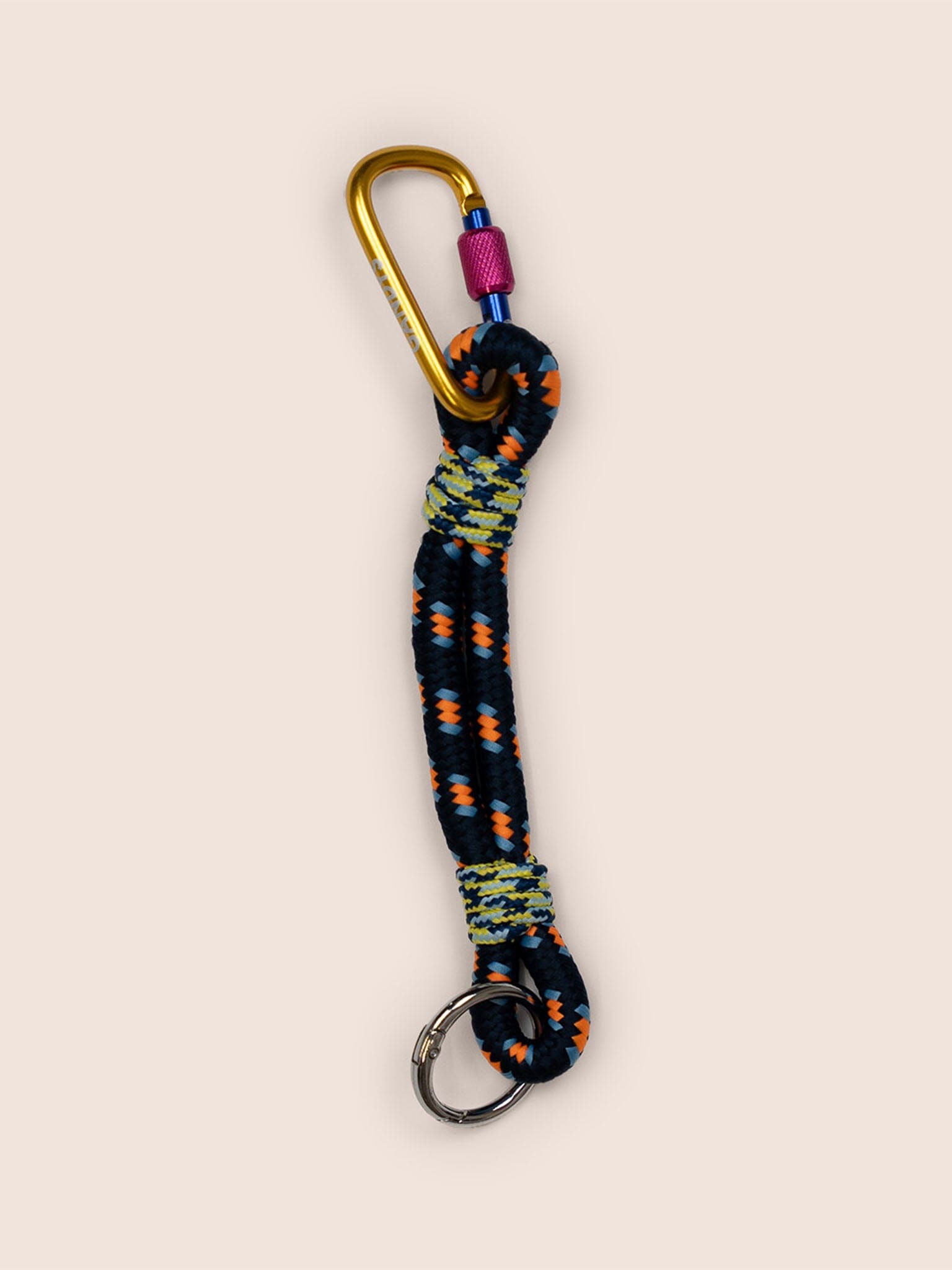 Gandys Rope Keyring in Navy Accessories- Gandys