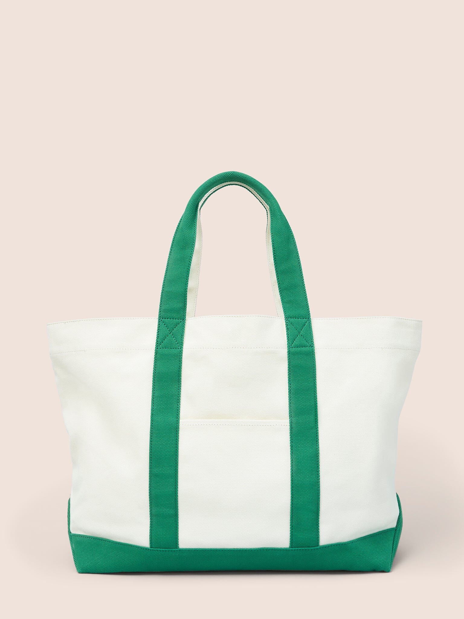Green Rio Cotton Beach Tote Bags- Gandys