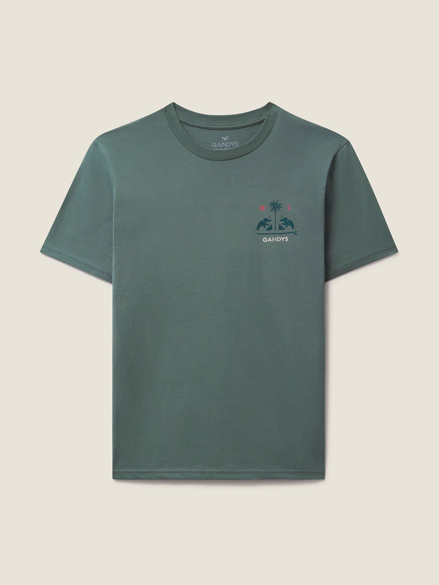 Green Sri Lanka Campus T-Shirt T-Shirts- Gandys
