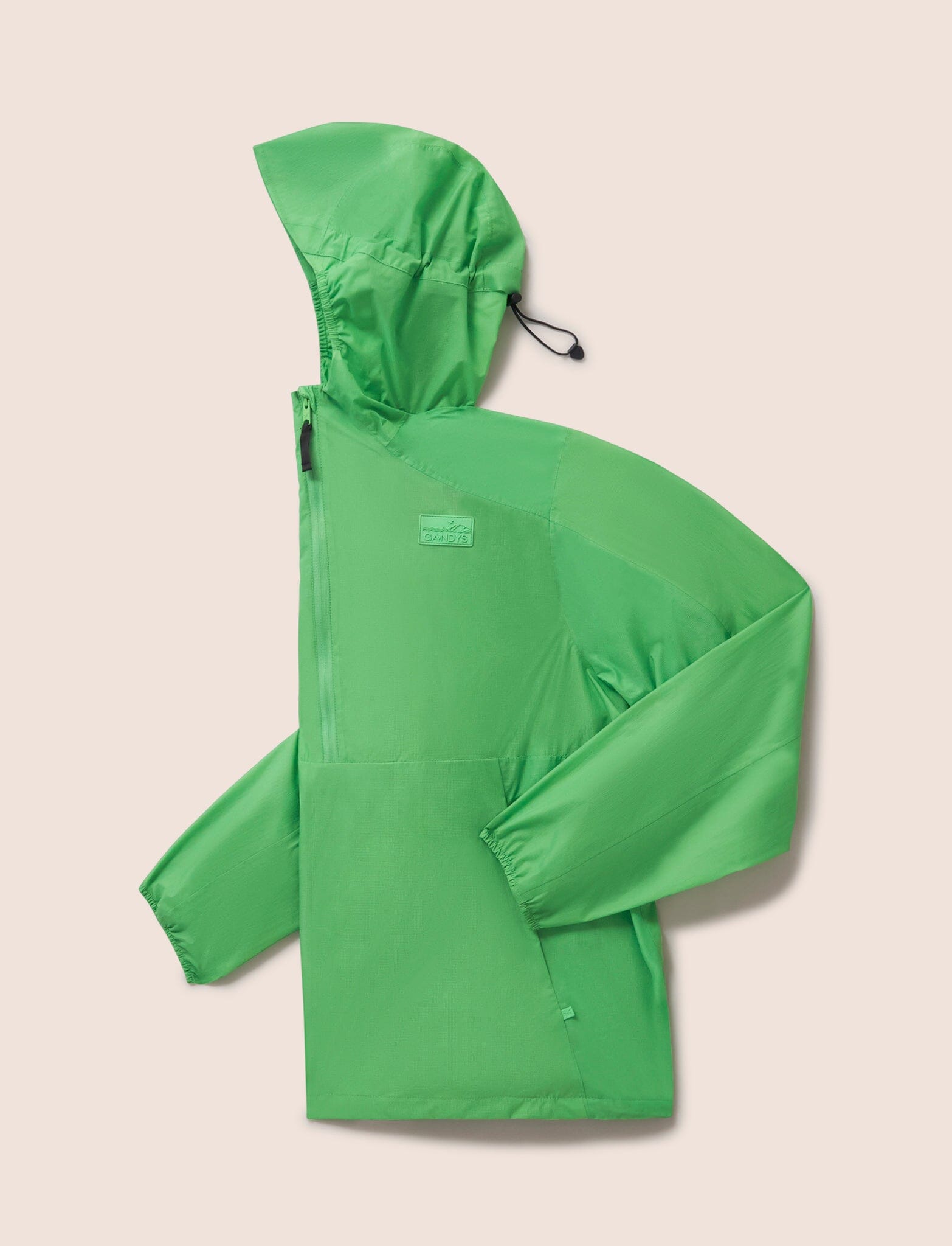 Green Taupo Windbreaker Jacket Outerwear- Gandys