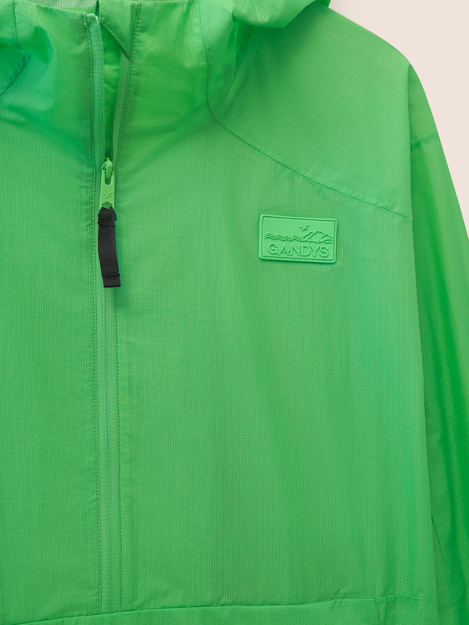 Green Taupo Windbreaker Jacket Outerwear- Gandys