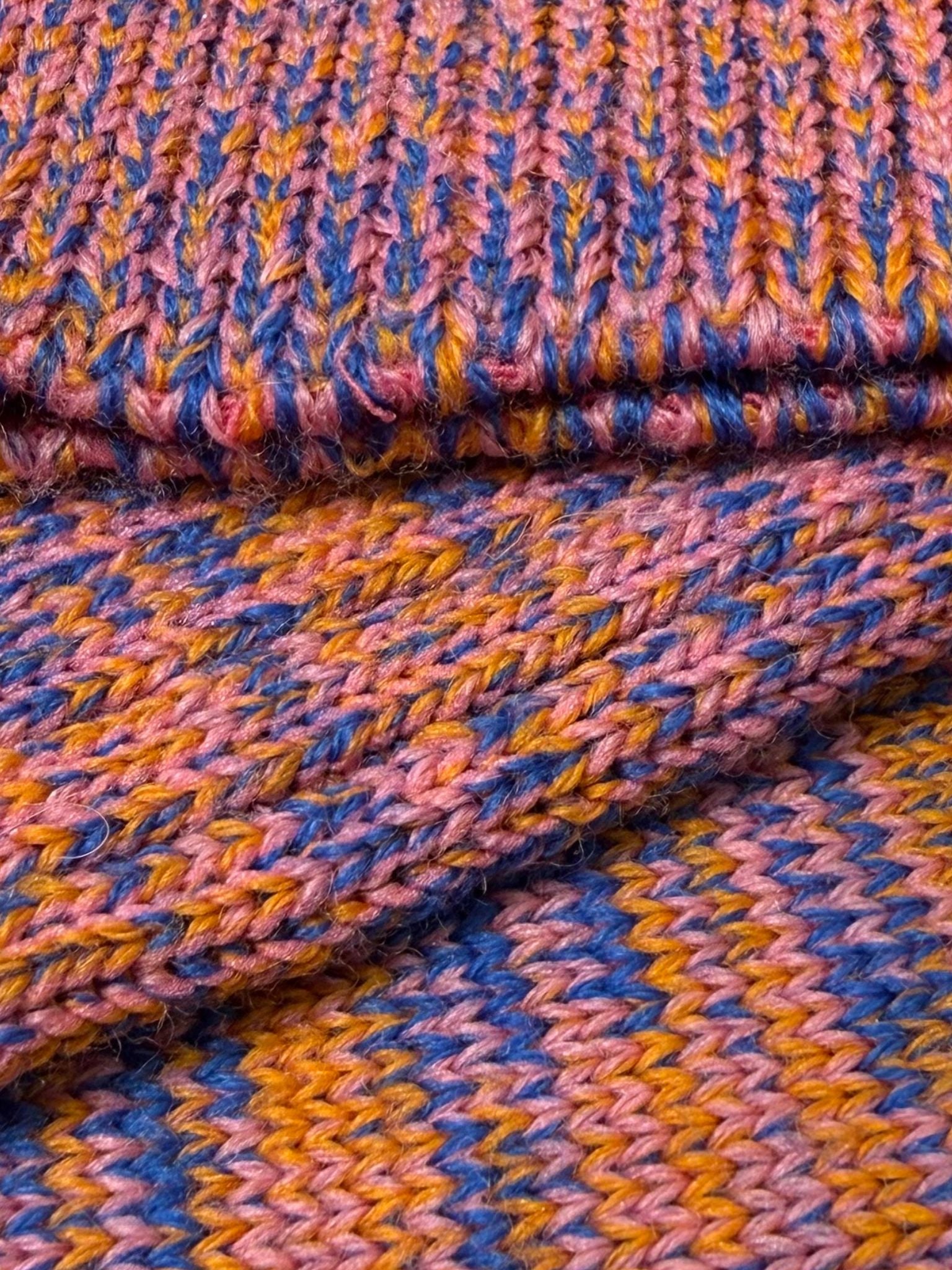 Haworth Made in England Socks in Orange, Pink and Light Blue Accessories- Gandys