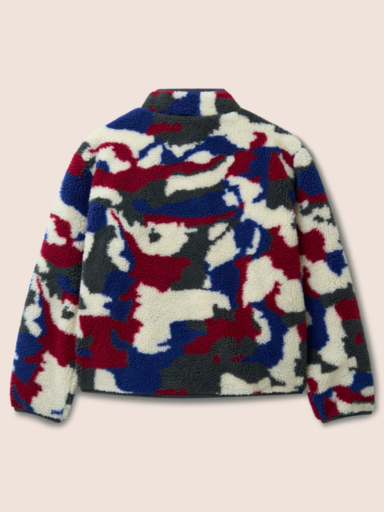 Hudson Recycled Fleece Cord Front Printed Jacket Layering- Gandys
