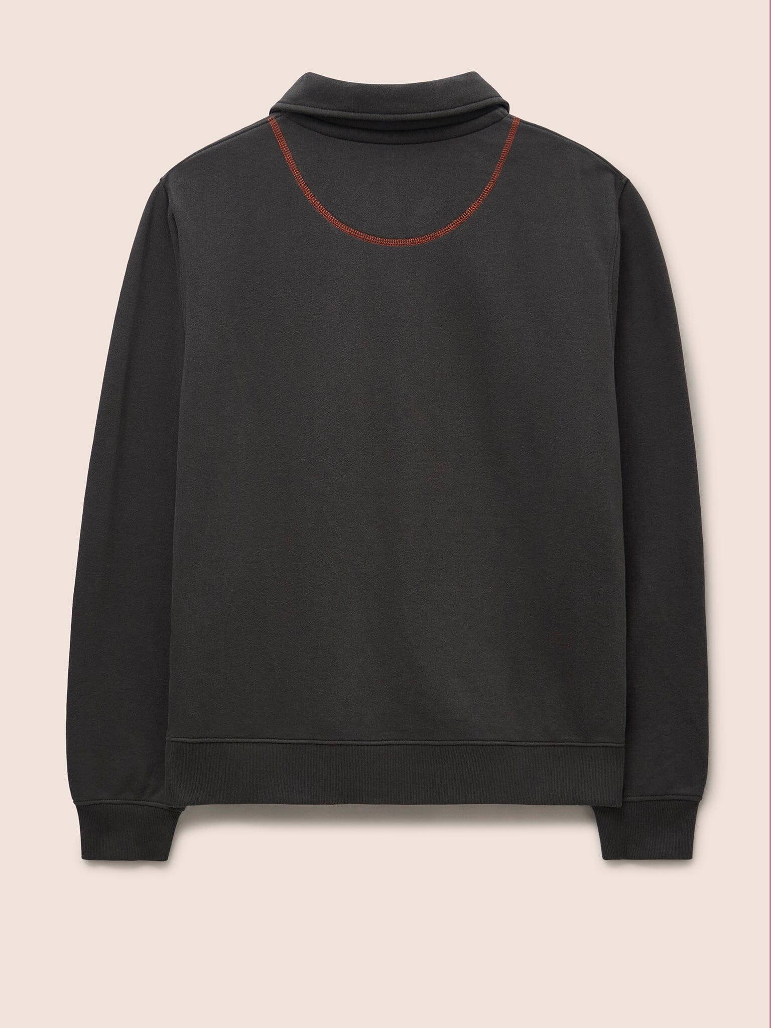 Java Cotton 1/4 Zip Sweater in Charcoal Layering- Gandys