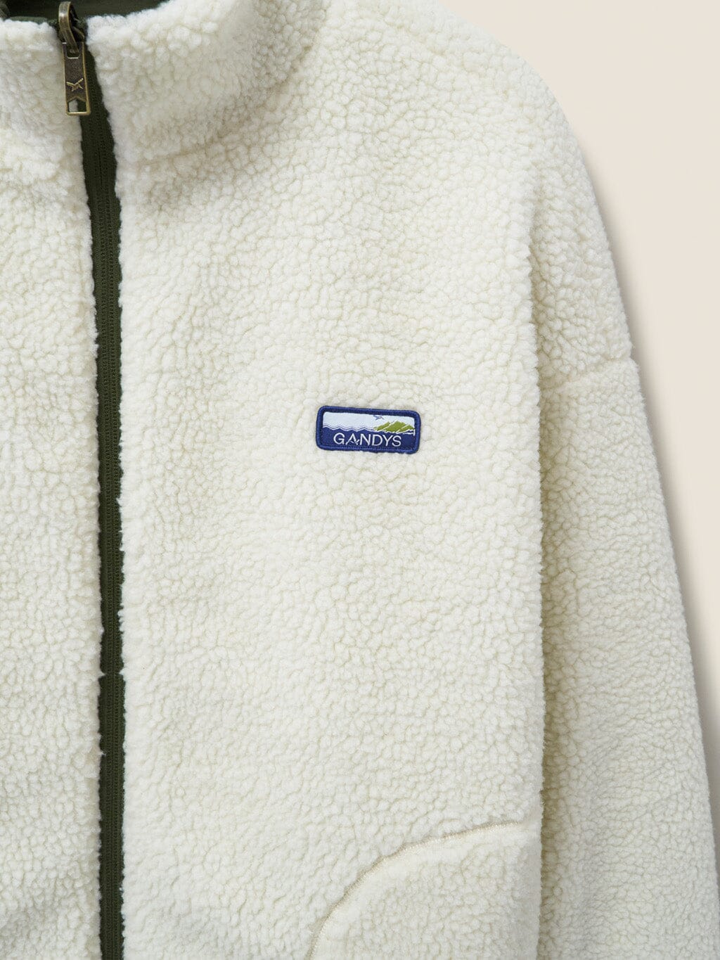 Khaki Lofthus Reversible Jacket Outerwear- Gandys