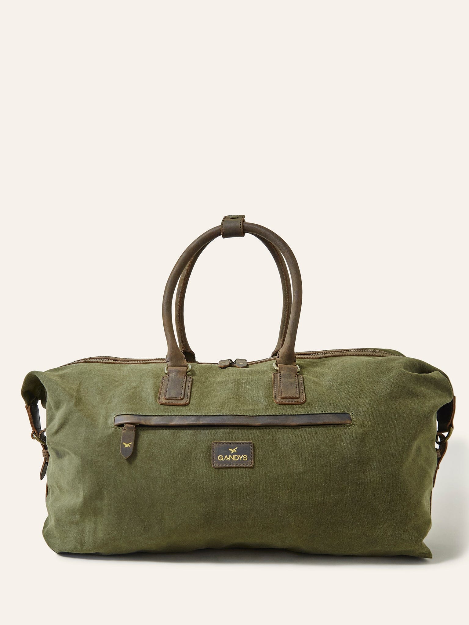 Khaki Manaus Holdall Bag Bags- Gandys