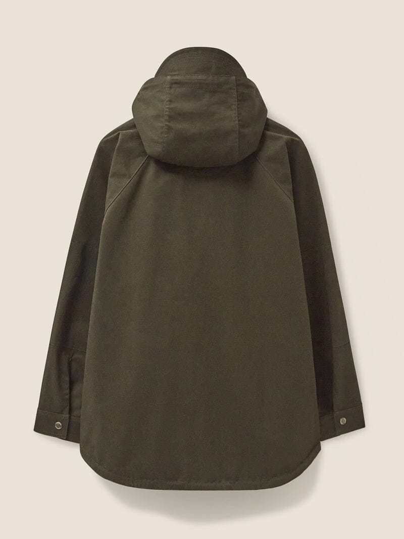 Khaki Nepal Cotton Anorak Outerwear- Gandys