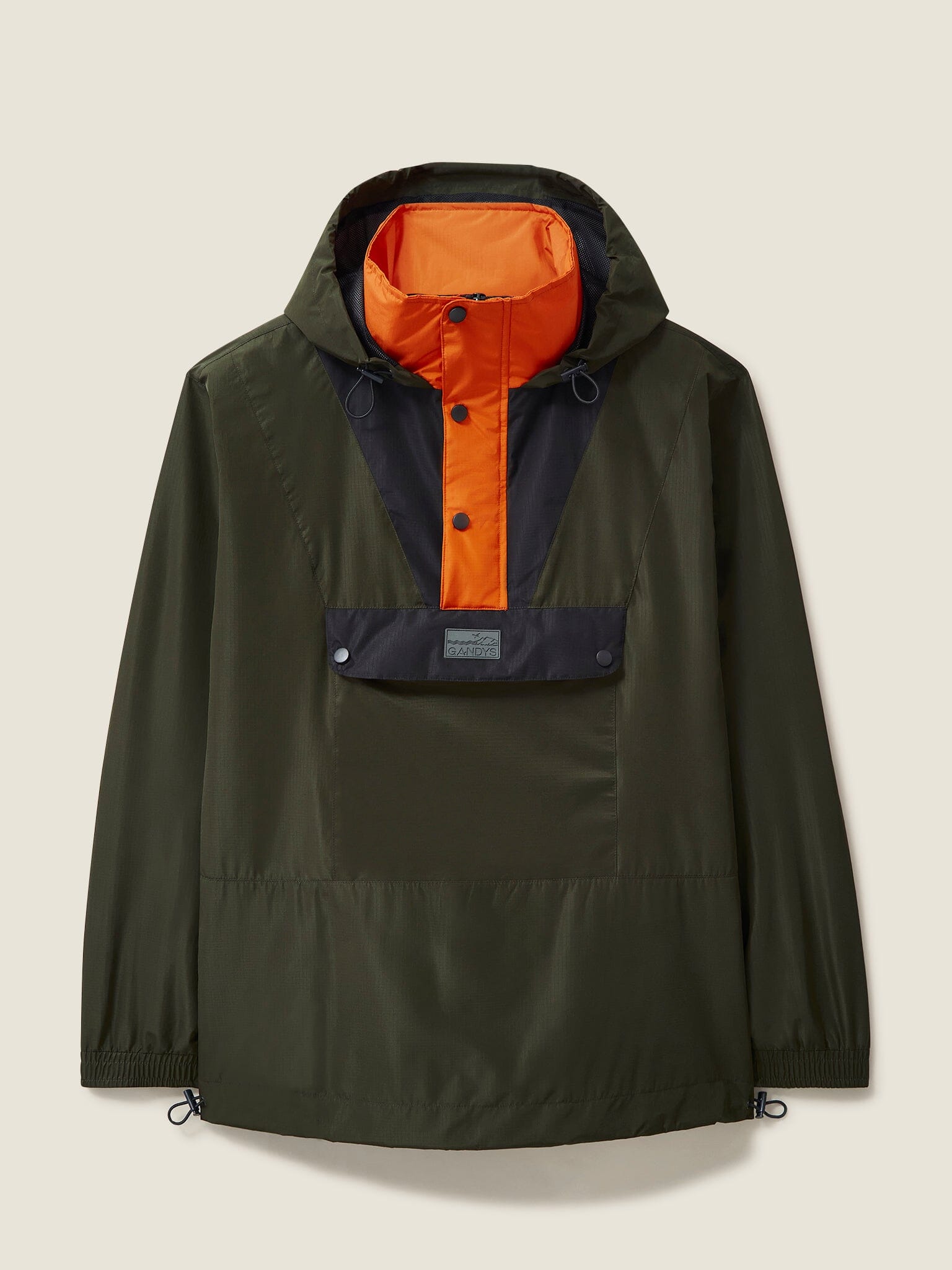 Khaki Norway Water Resistant Jacket Outerwear- Gandys