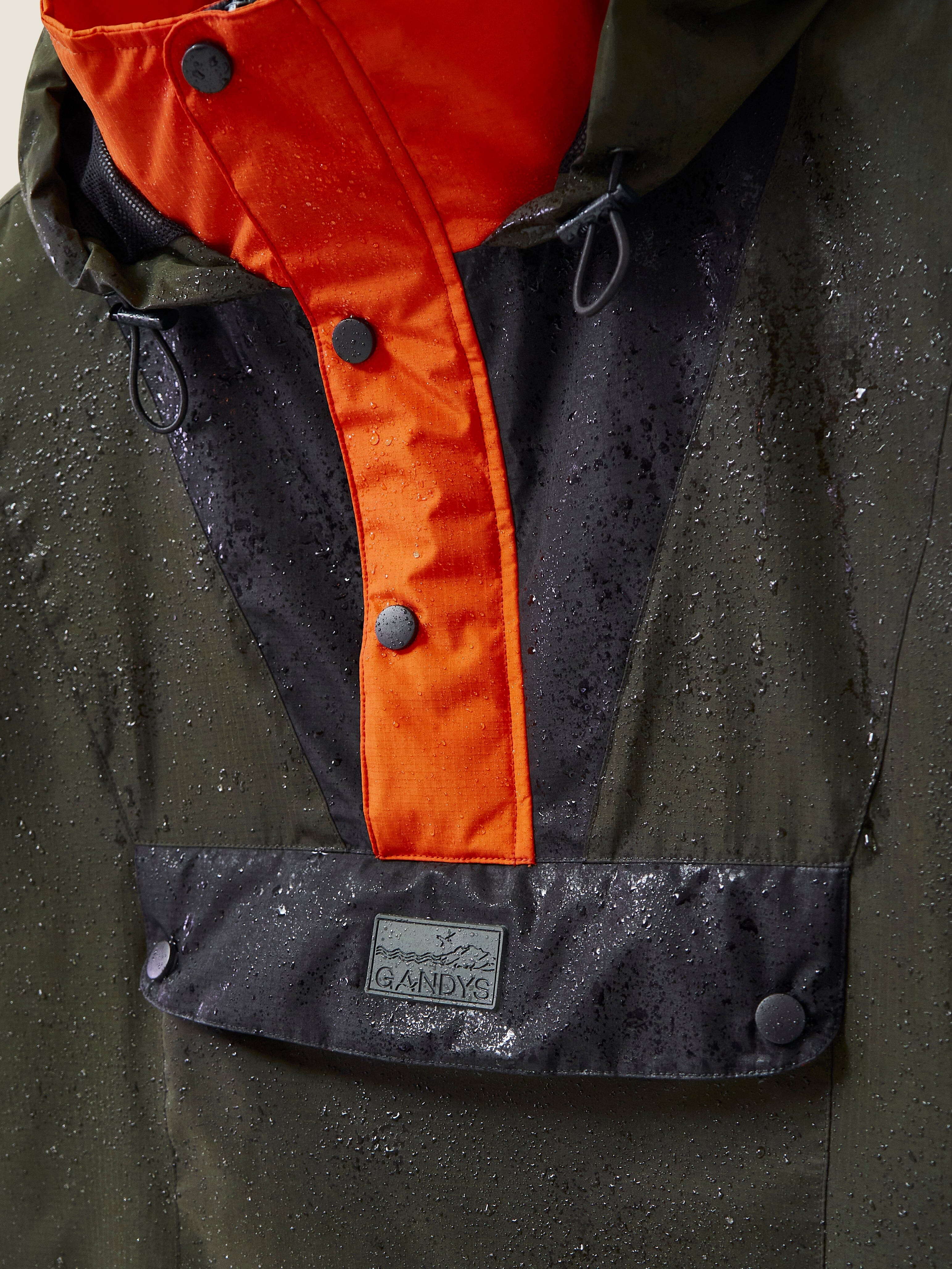 Khaki Norway Water Resistant Jacket Outerwear- Gandys