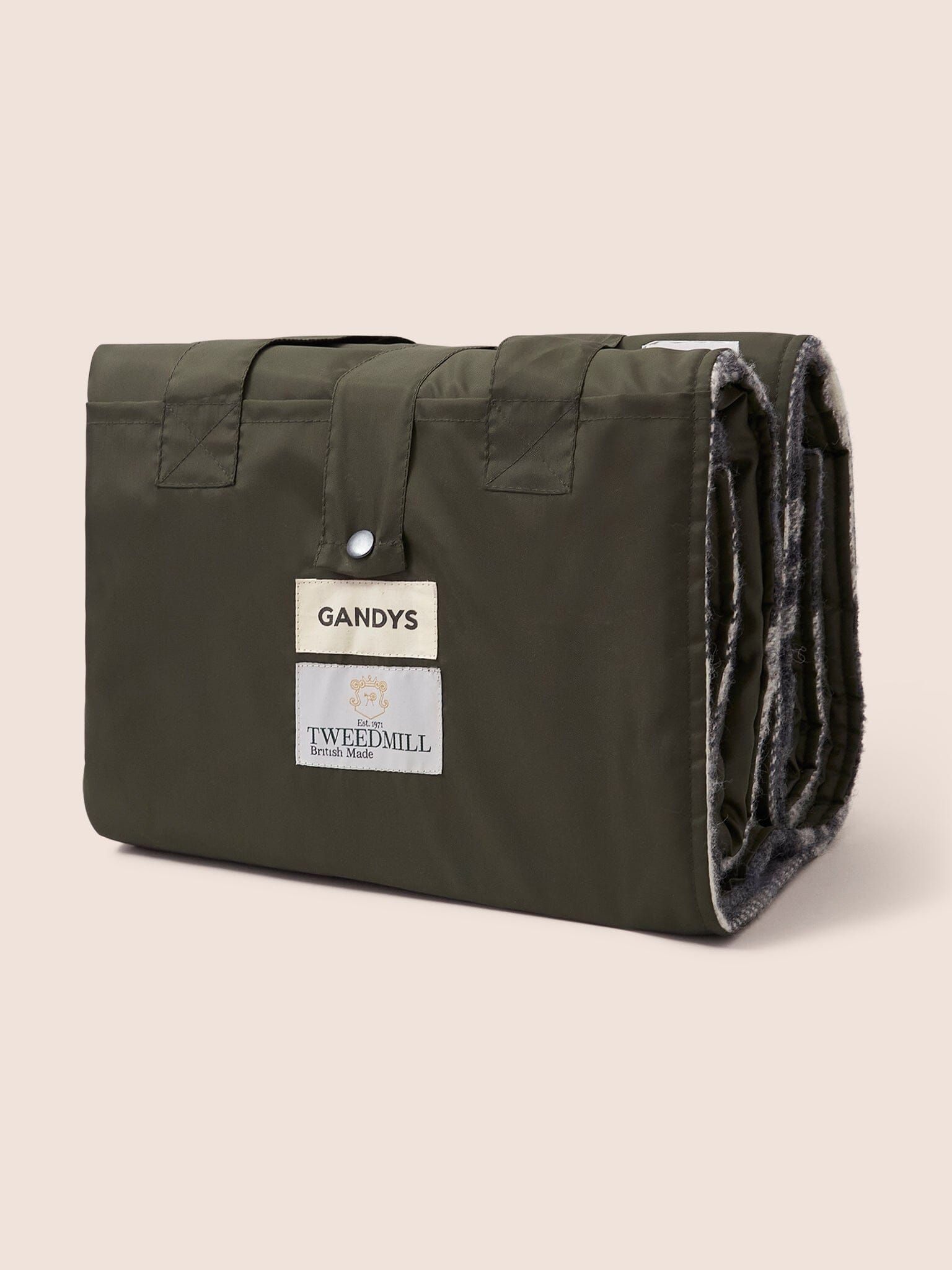 Khaki Packable Picnic Blanket Accessories- Gandys