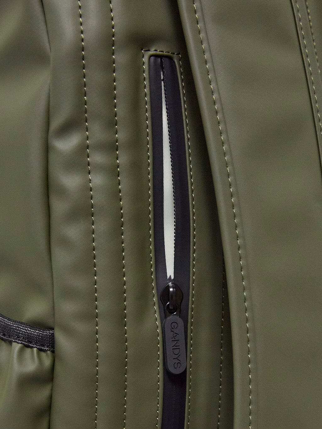 Khaki Pantai Waterproof Backpack Bags- Gandys