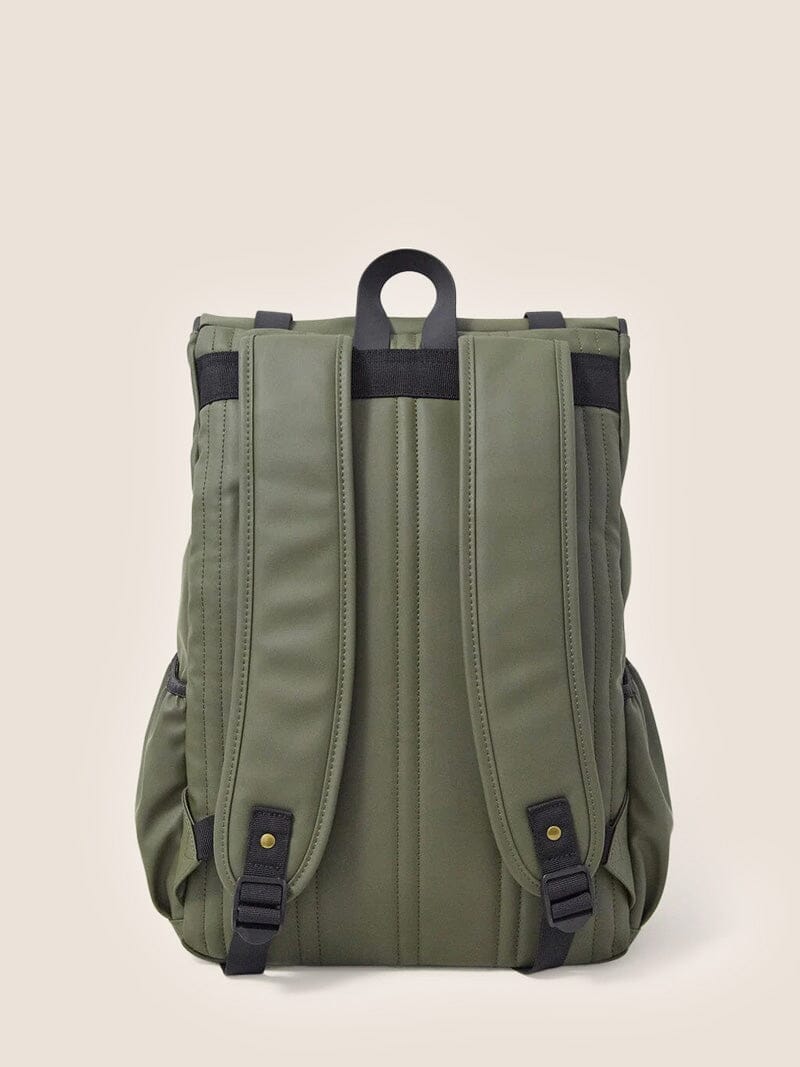 Khaki Pantai Waterproof Backpack Bags- Gandys