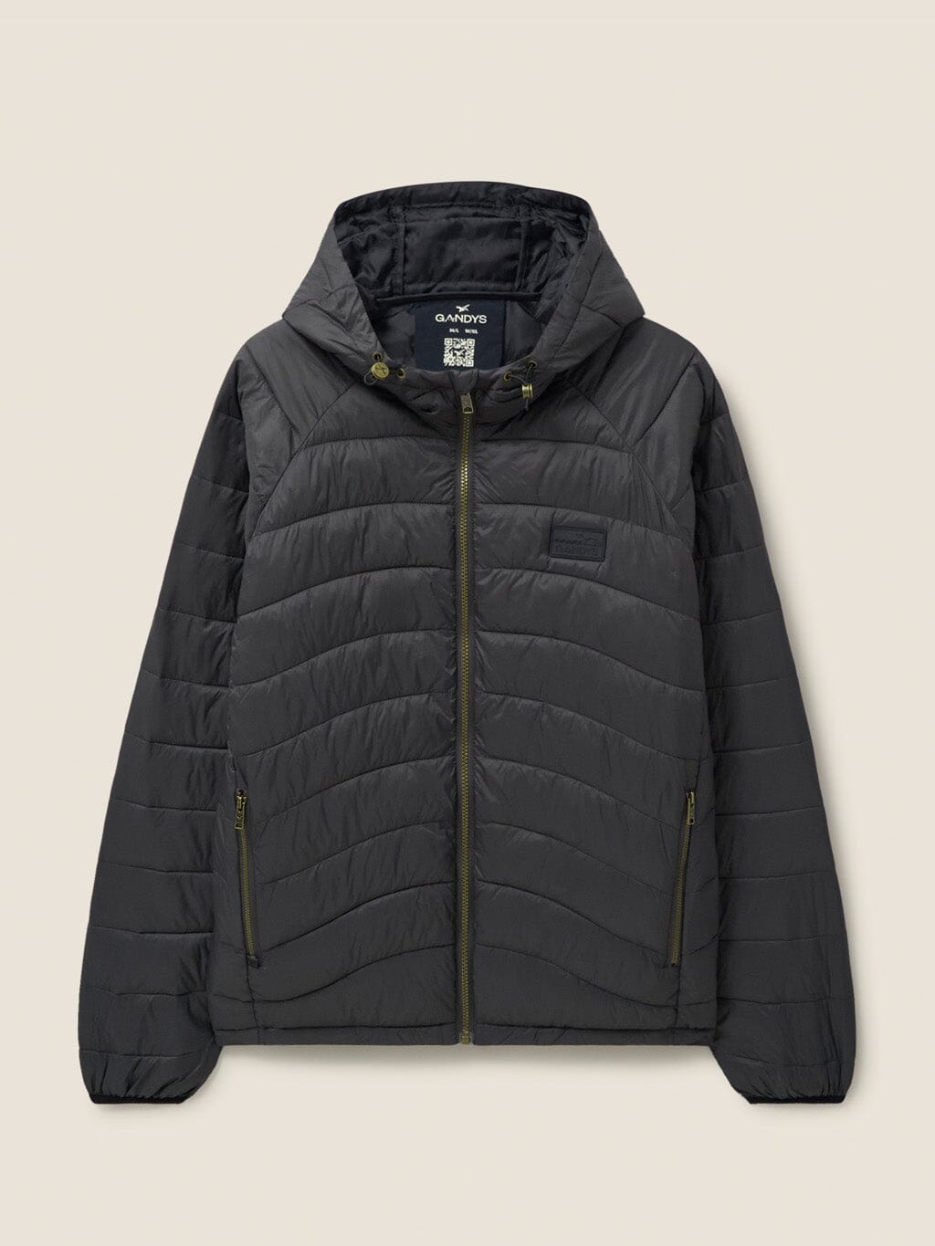 Khaki Raknes Lightweight Puffer Outerwear- Gandys