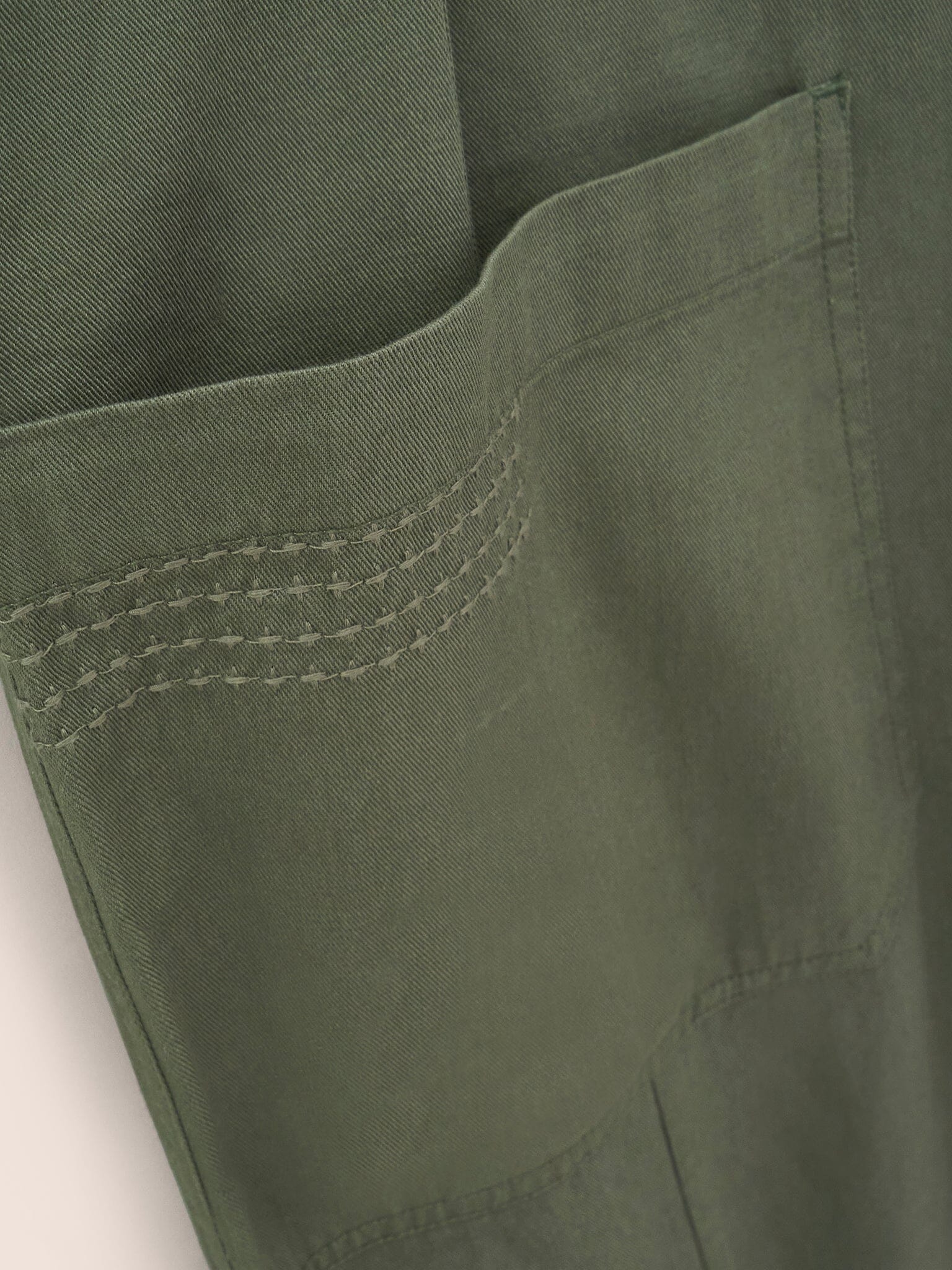 Khaki Steephill Dungaree Bottoms- Gandys