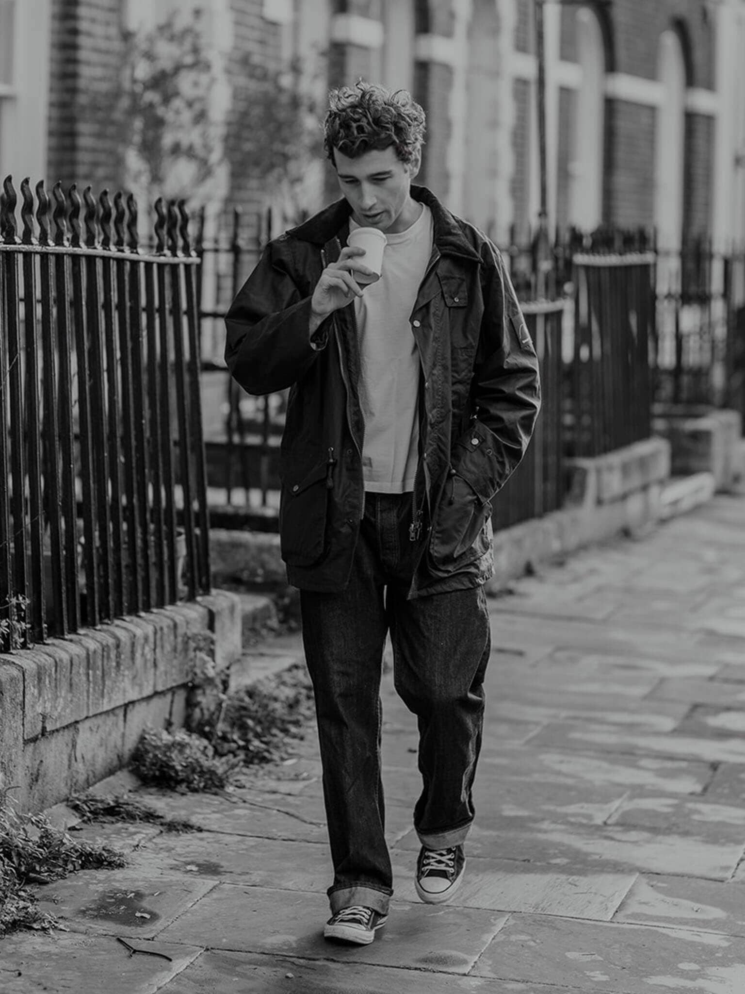 Leighton Waxed Cotton 4 in 1 Coat in Dark Olive Outerwear- Gandys