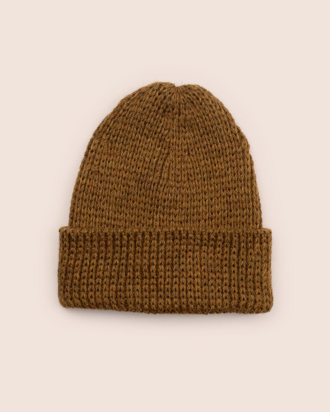 Lomond Made in England Wool Beanie in Harvest Green Accessories- Gandys