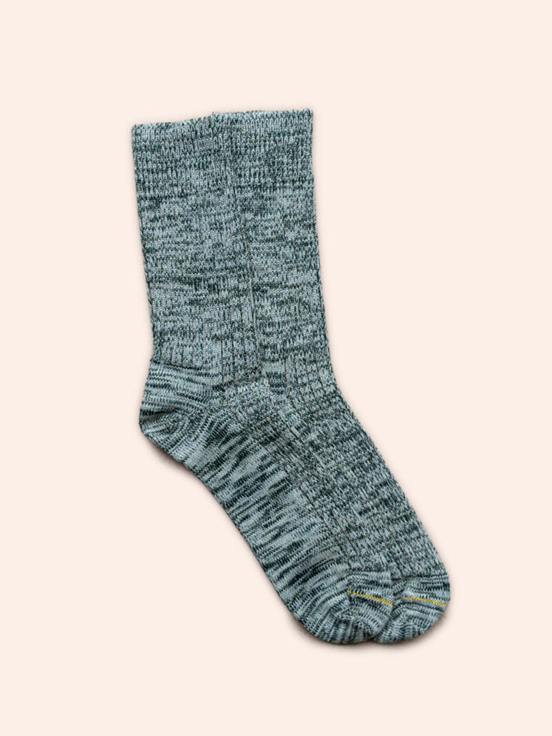 Made in England Wool Socks in Green Accessories- Gandys