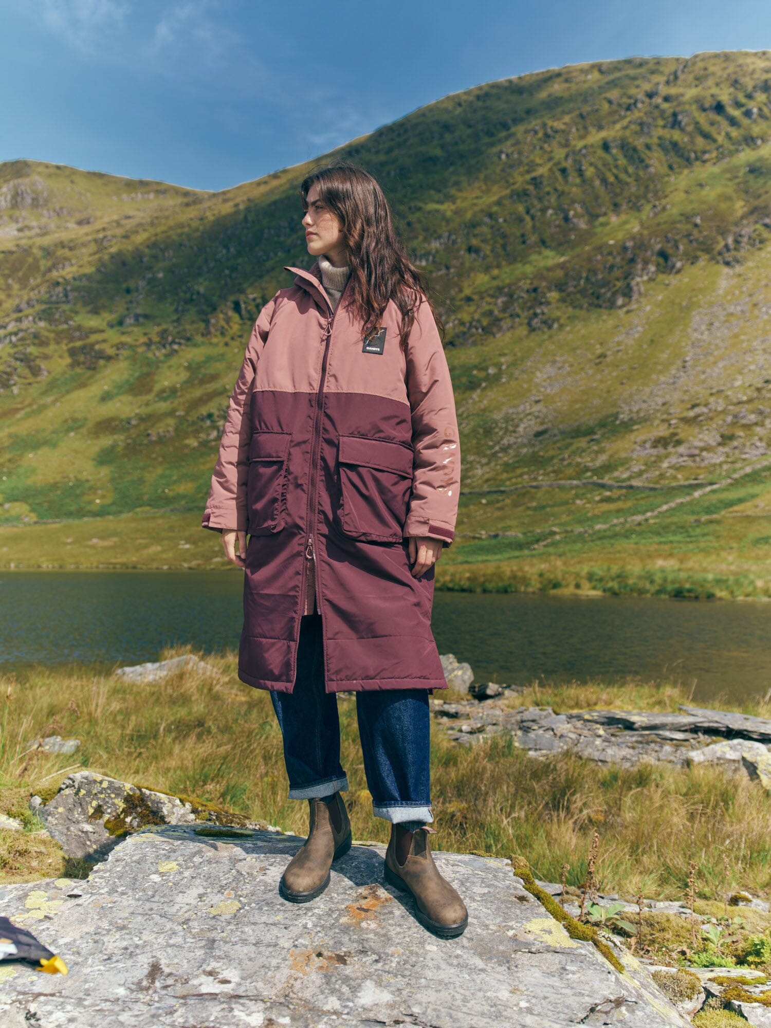 Mara Fleece Lined Robe Coat Outerwear- Gandys