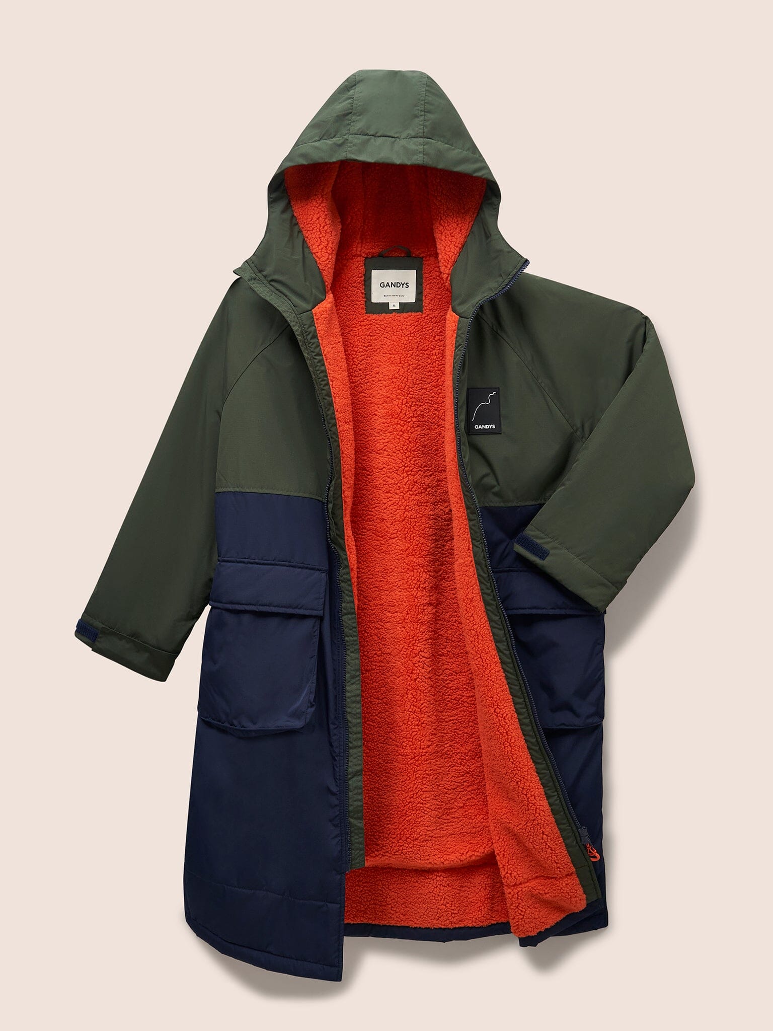 Mara Fleece Lined Robe Coat Outerwear- Gandys