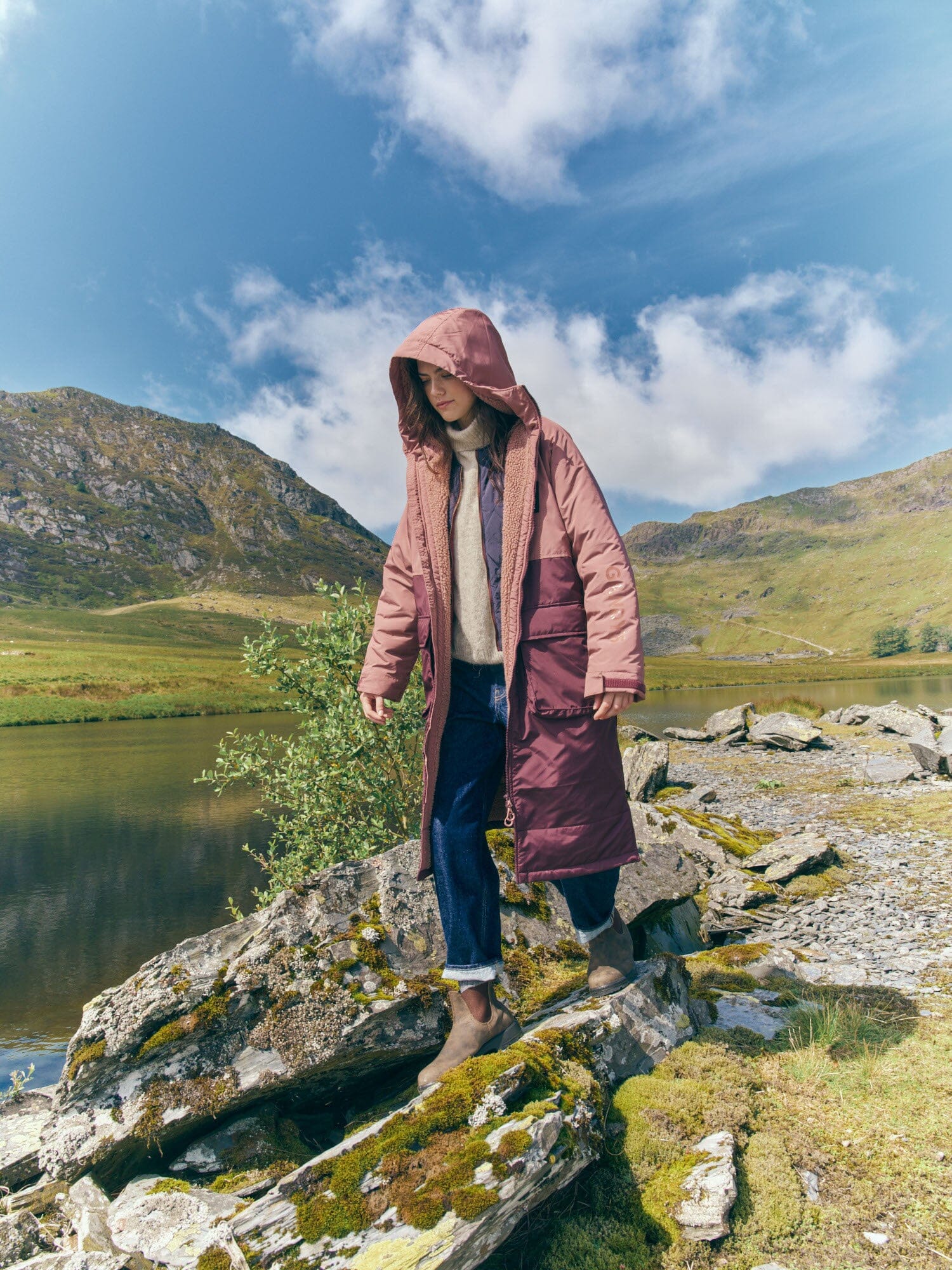 Mara Fleece Lined Robe Coat Outerwear- Gandys