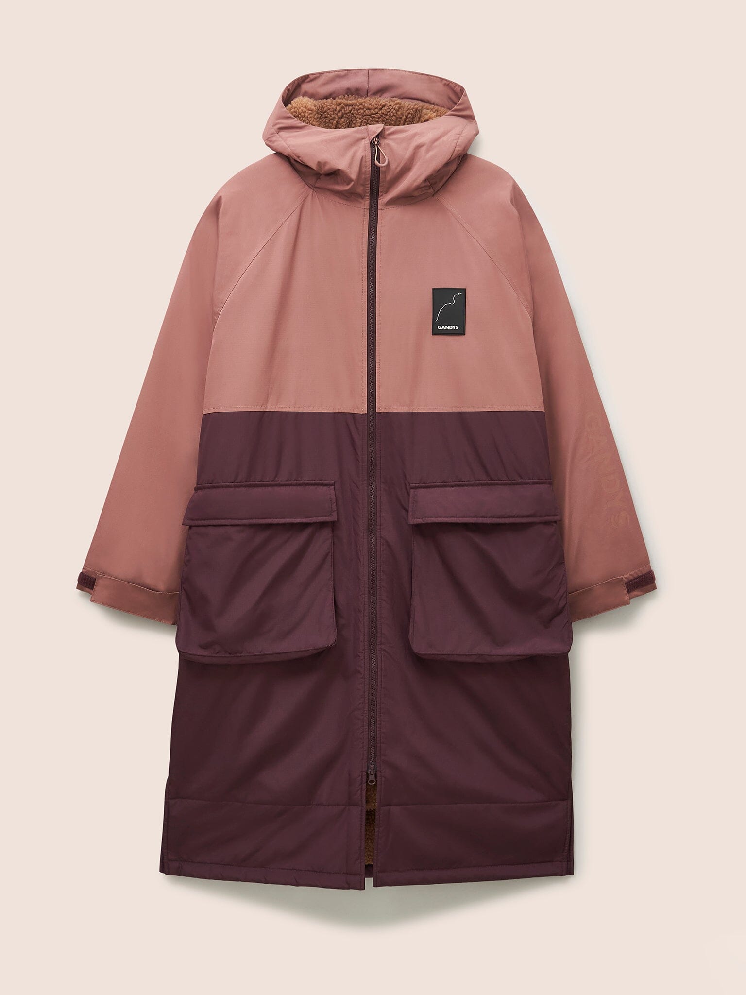 Mara Fleece Lined Robe Coat Outerwear- Gandys