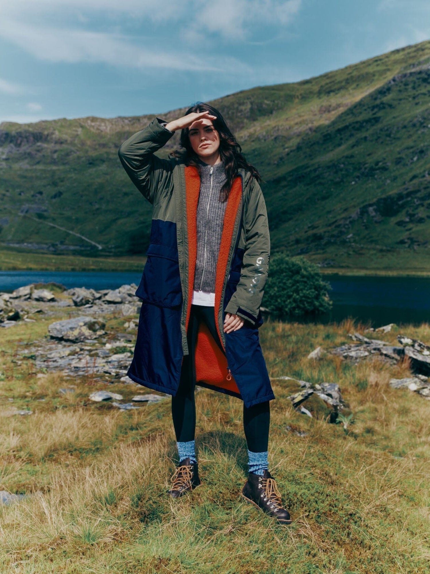 Mara Fleece Lined Robe Coat Outerwear- Gandys