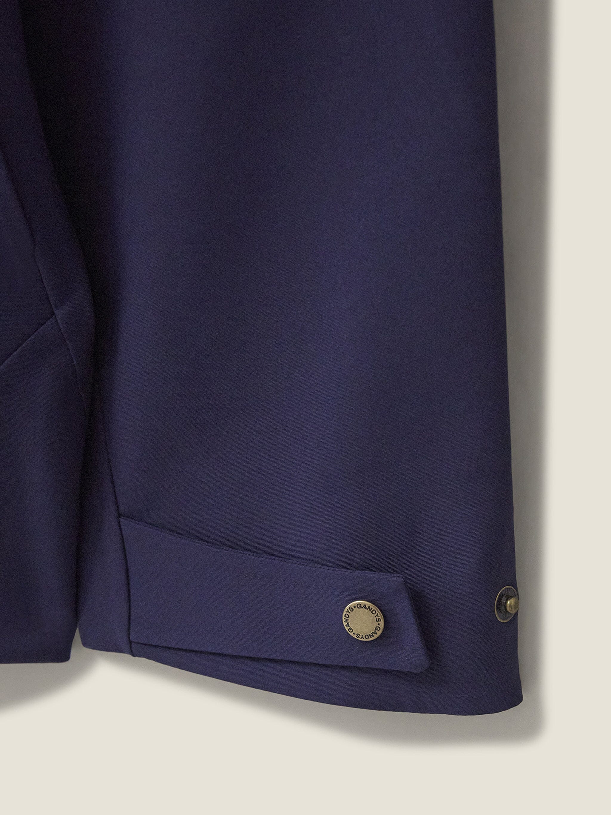 Men's Navy Bergen Waterproof Jacket Outerwear- Gandys