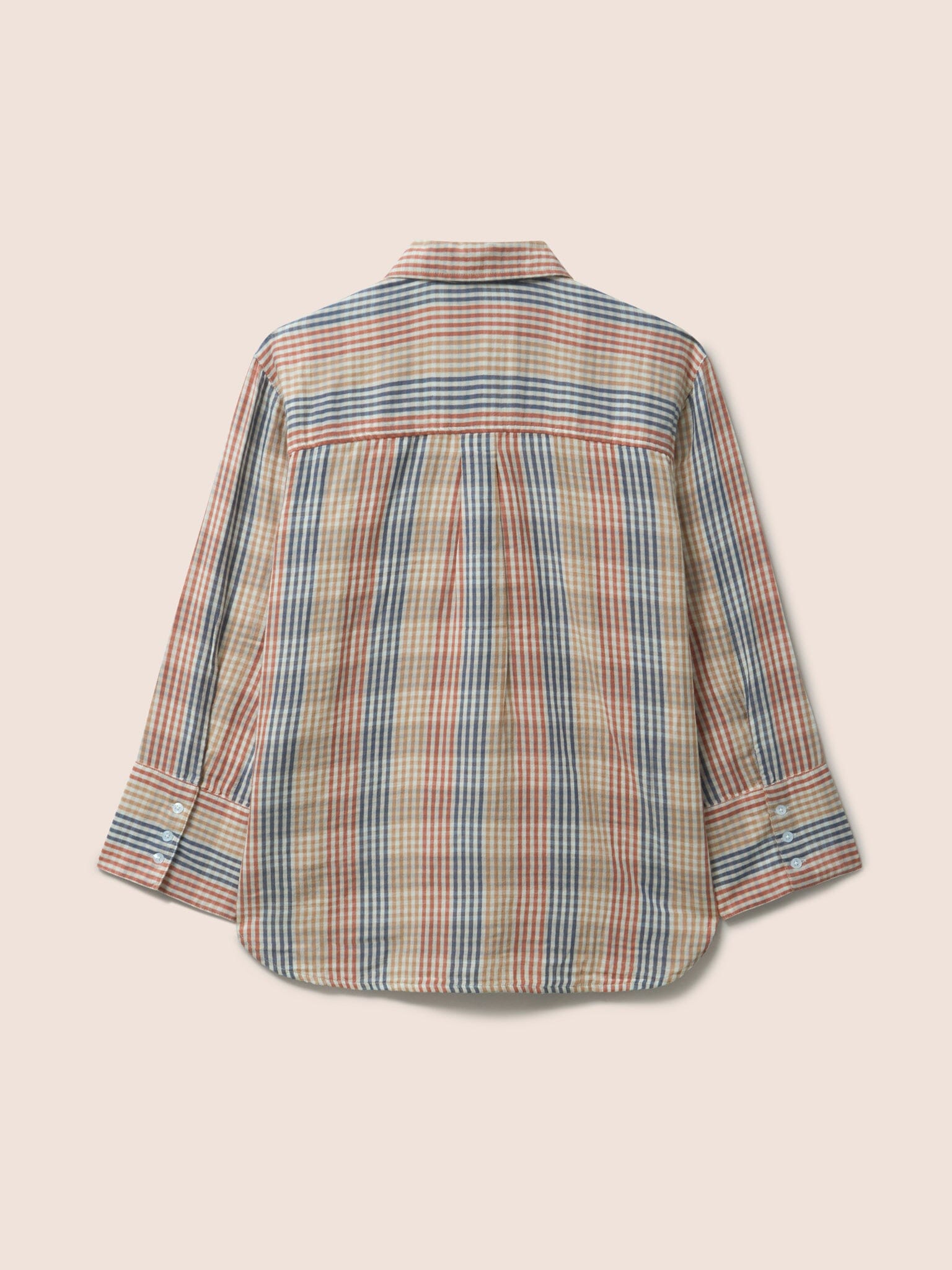Mulberry Cotton Shirt in Multi Check Shirts- Gandys