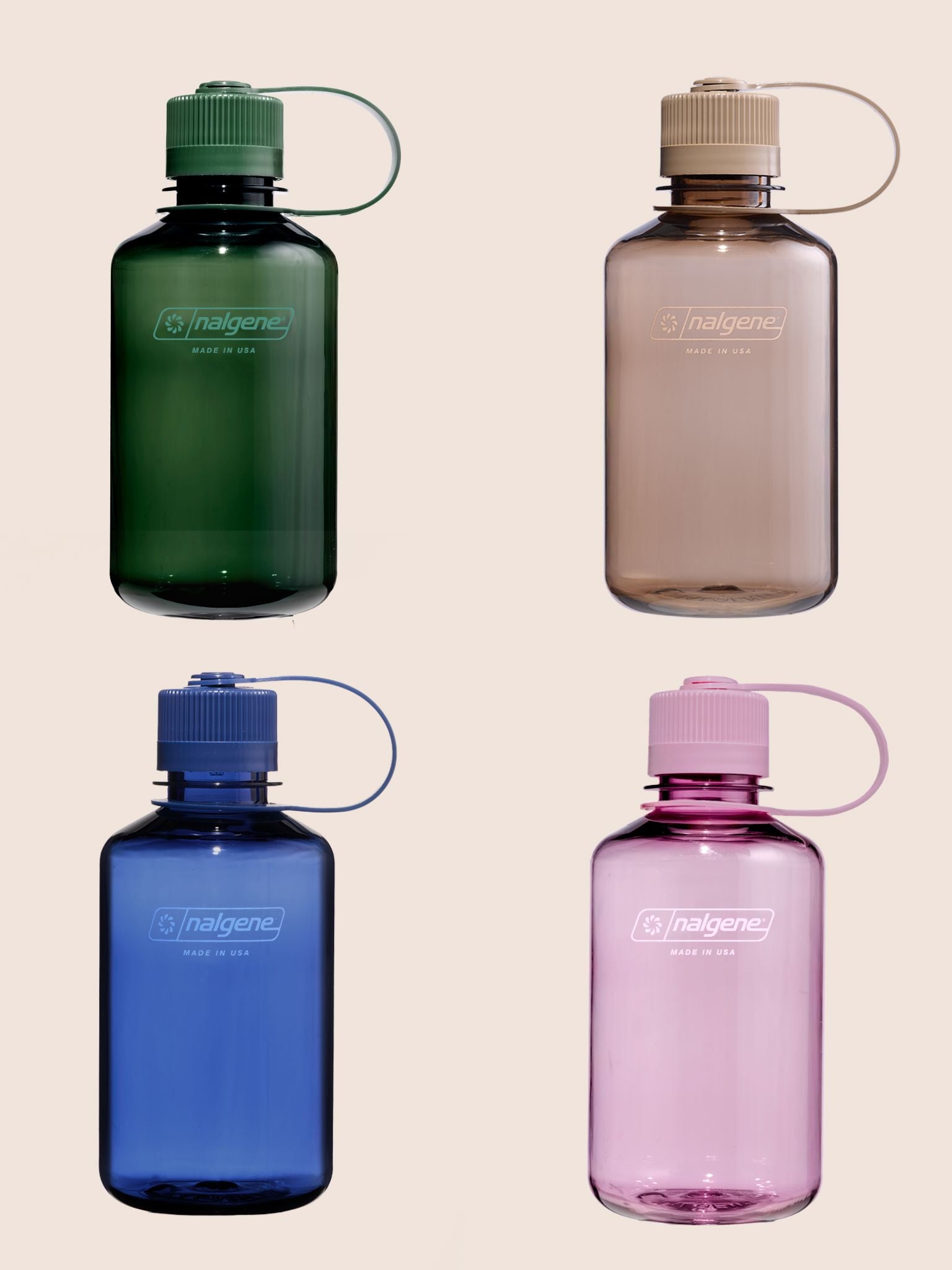 Nalgene Narrow Mouth 0.5L Cherry Blossom Bottle Accessories- Gandys