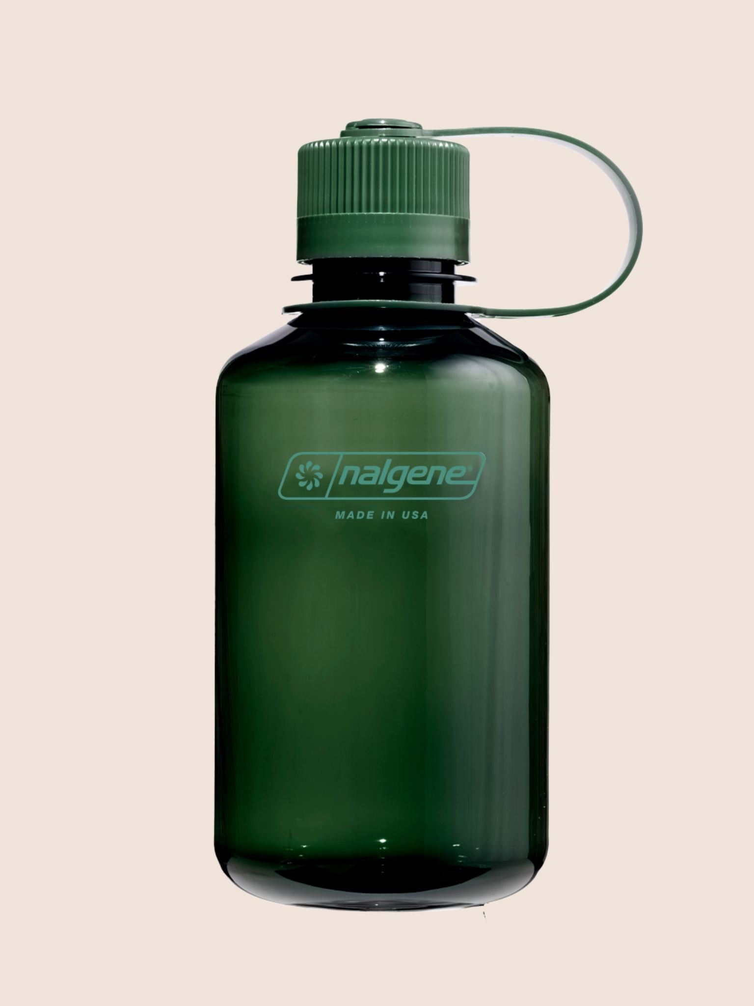 Nalgene Narrow Mouth 0.5L Jade Bottle Accessories- Gandys