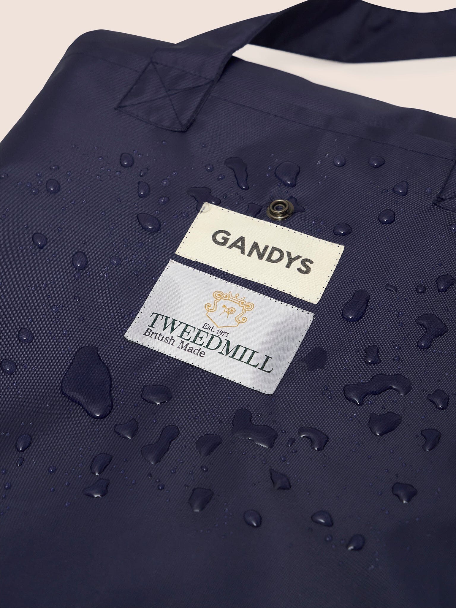 Navy Packable Picnic Blanket Accessories- Gandys