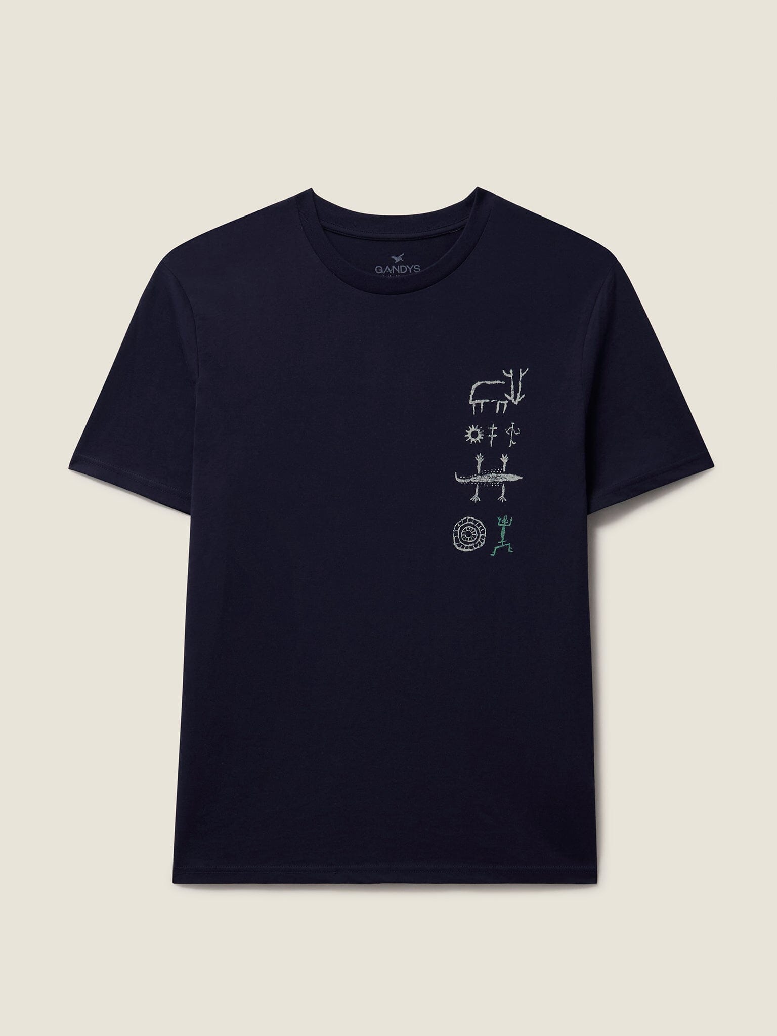 Navy Sri Lanka Campus T-Shirt T-Shirts- Gandys