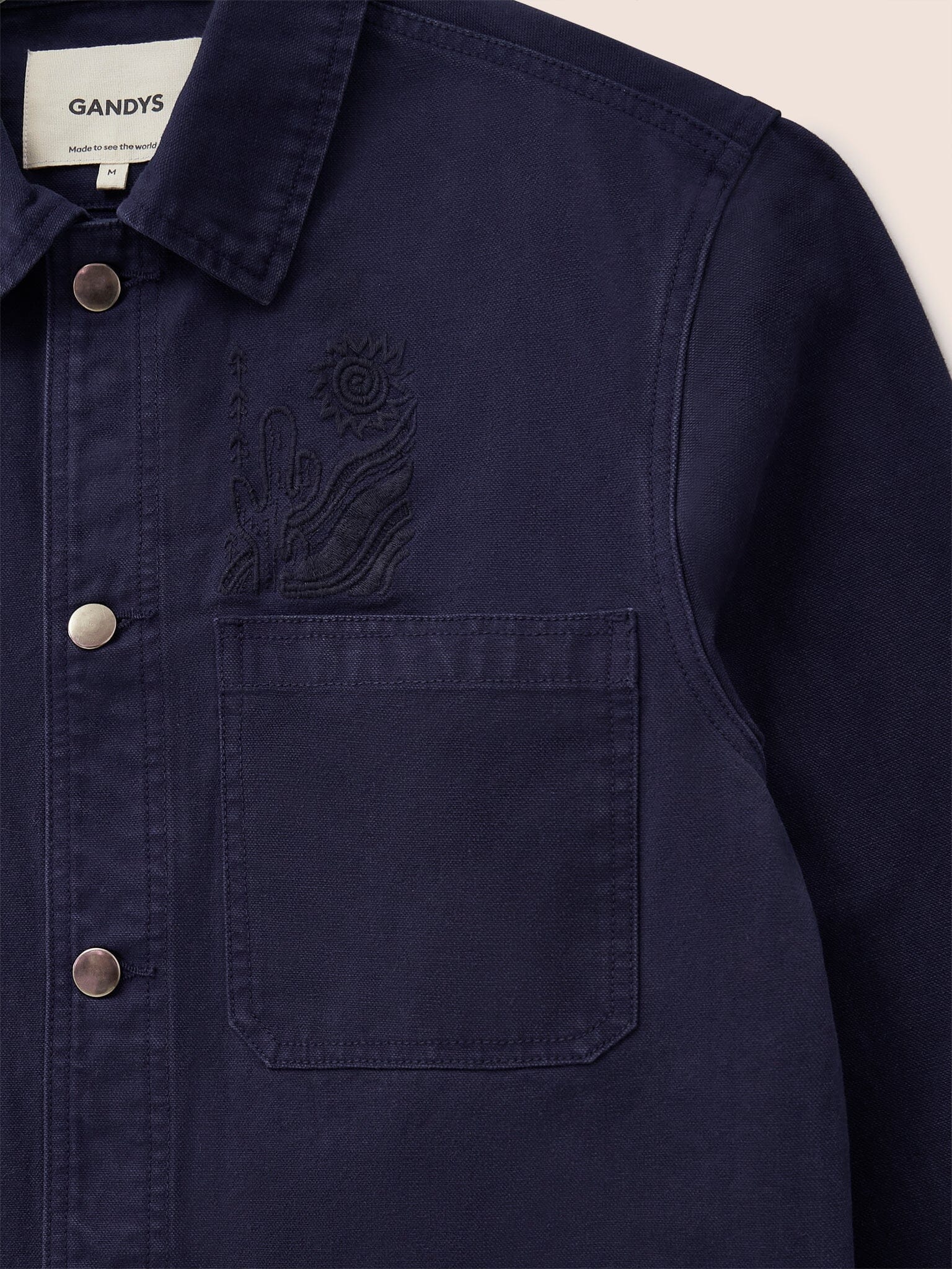 Navy Tecopa Chore Jacket - Gandys