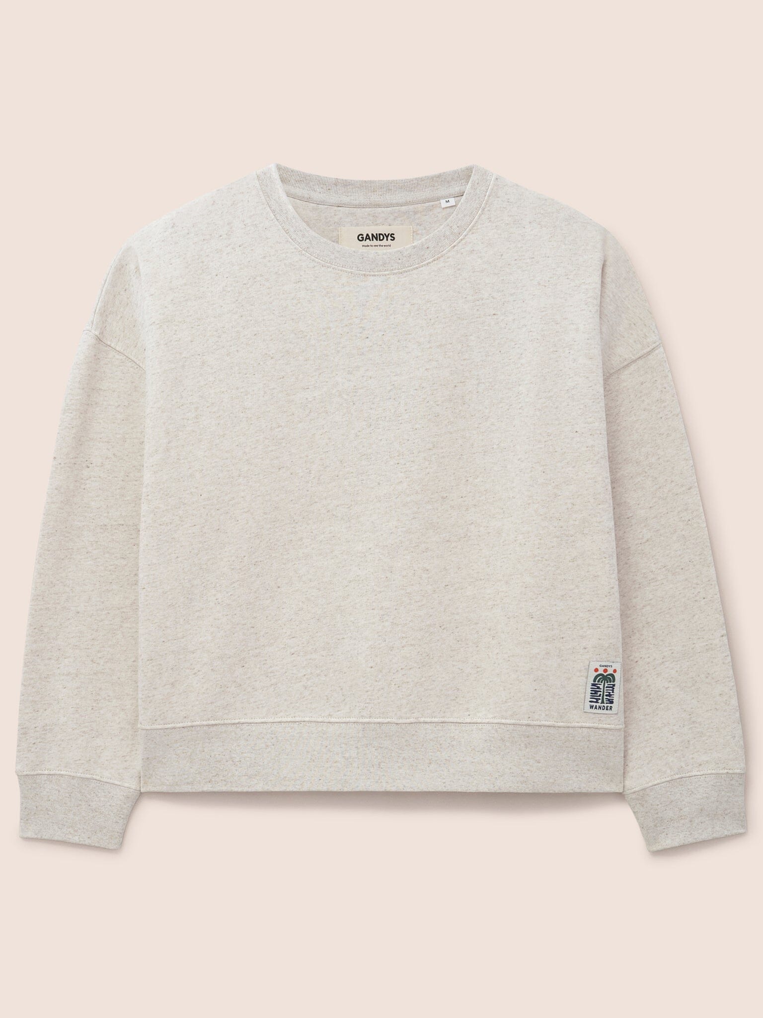 Oatmeal Siena Crew Sweater Layering- Gandys